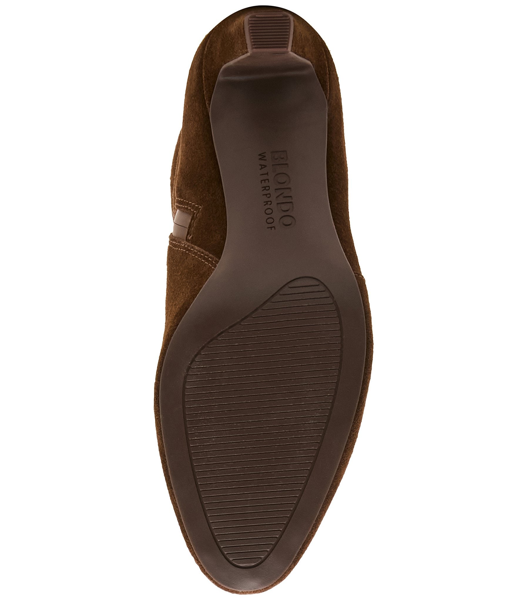 Blondo Nadine Waterproof Suede Tall Dress Boots