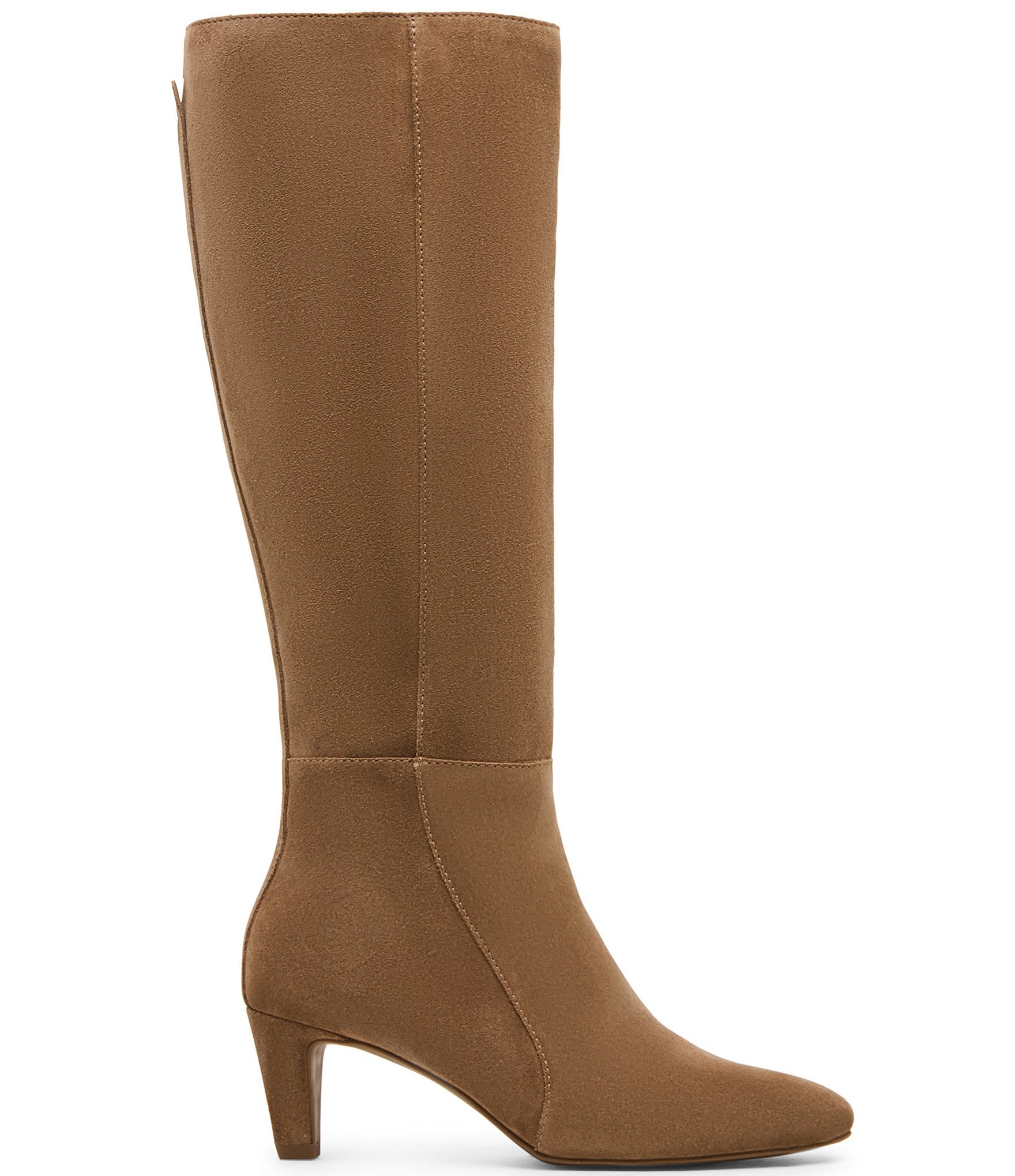Blondo Nadine Waterproof Suede Tall Dress Boots