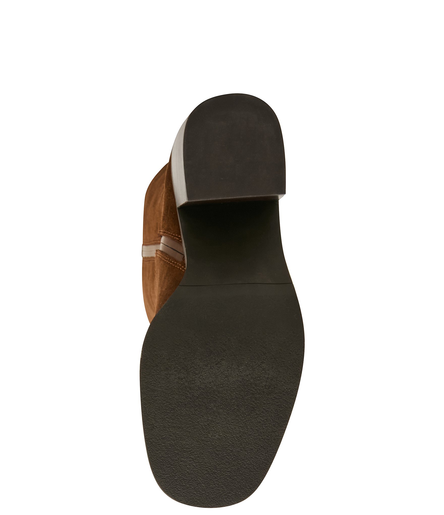 Blondo Nicky Waterproof Suede Buckle Detail Tall Boots
