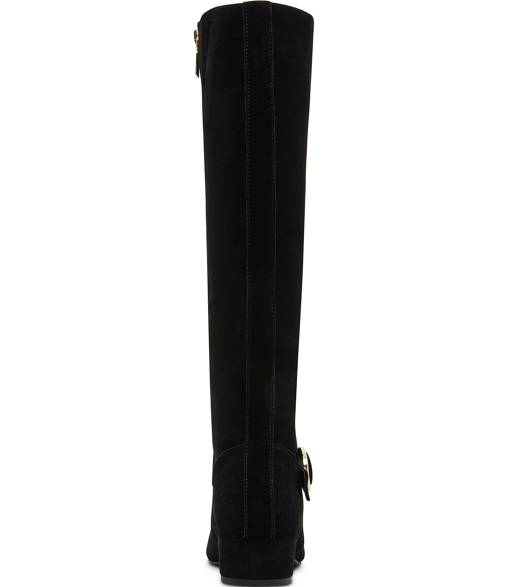 Blondo Oympia Waterproof Suede Block Heel Tall Boots