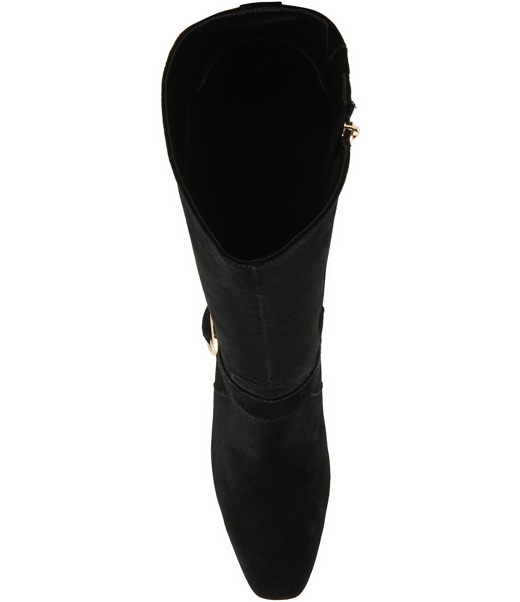 Blondo Oympia Waterproof Suede Block Heel Tall Boots