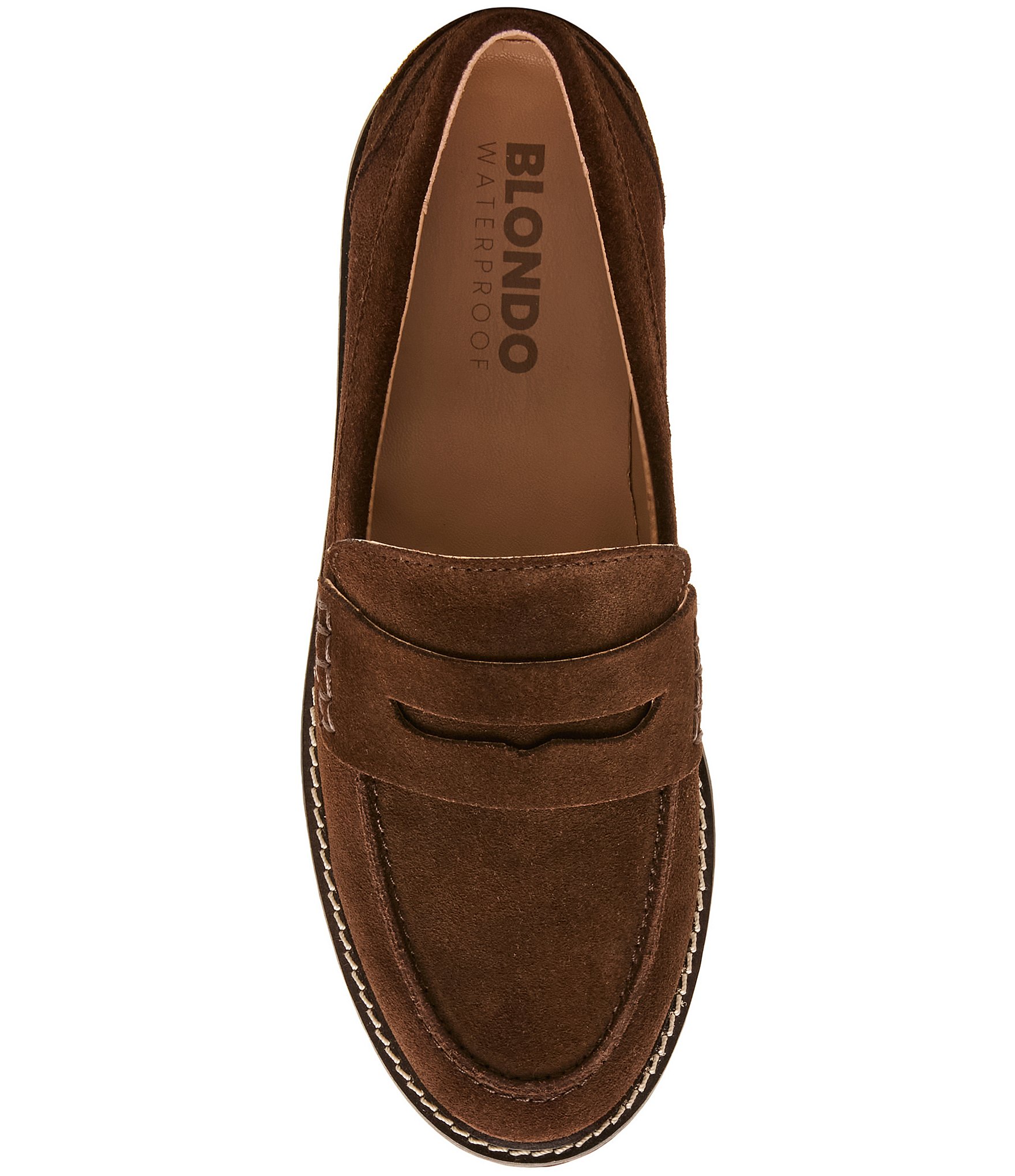 Blondo Penny Waterproof Suede Loafers