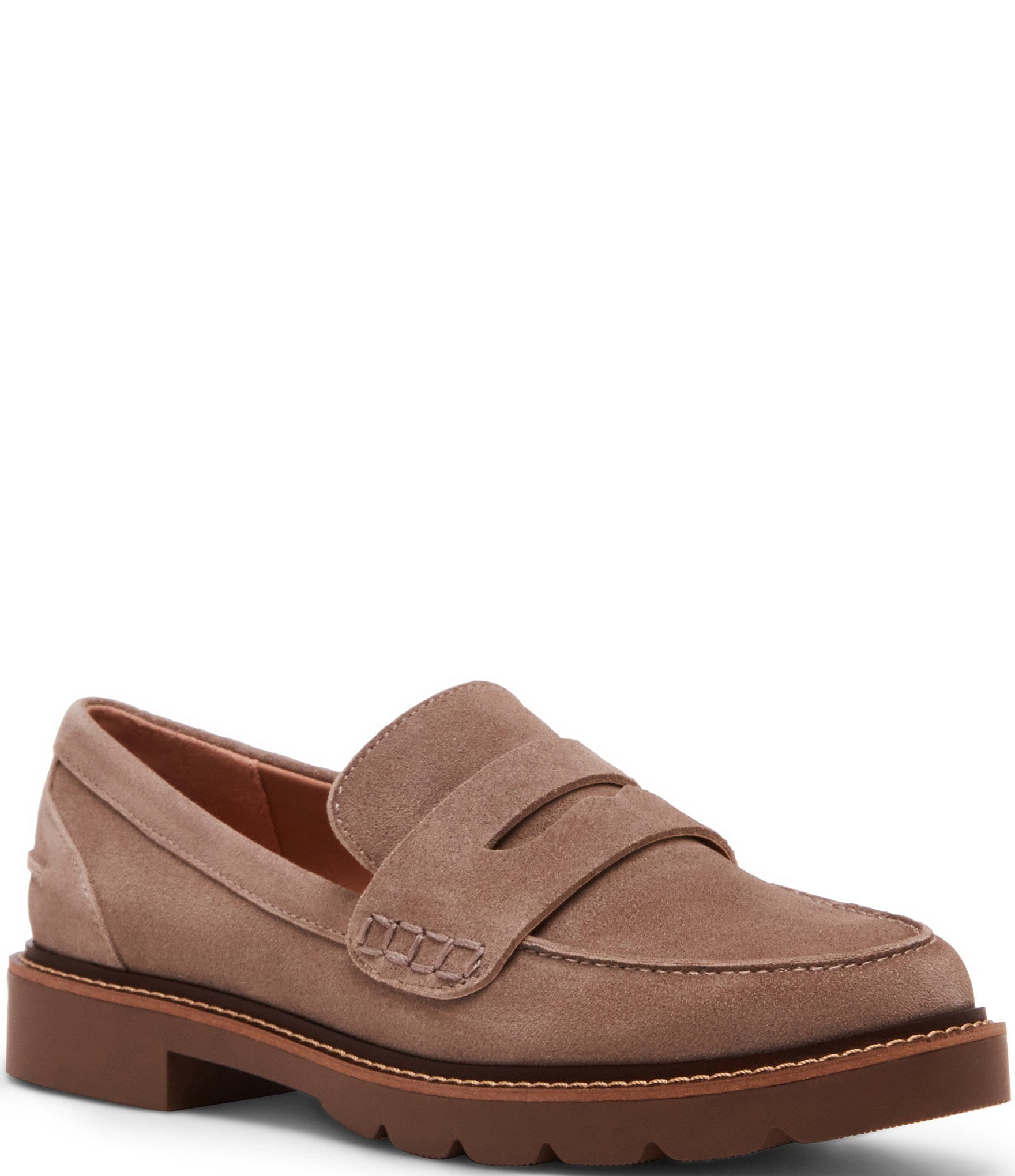 Blondo Penny Waterproof Suede Loafers | Dillard's