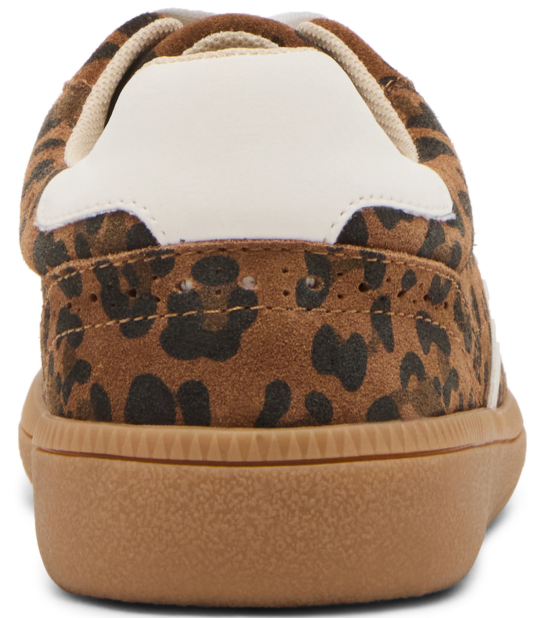 Blondo Remmie Leopard Print Suede Water Resistant Classic Retro Sneakers