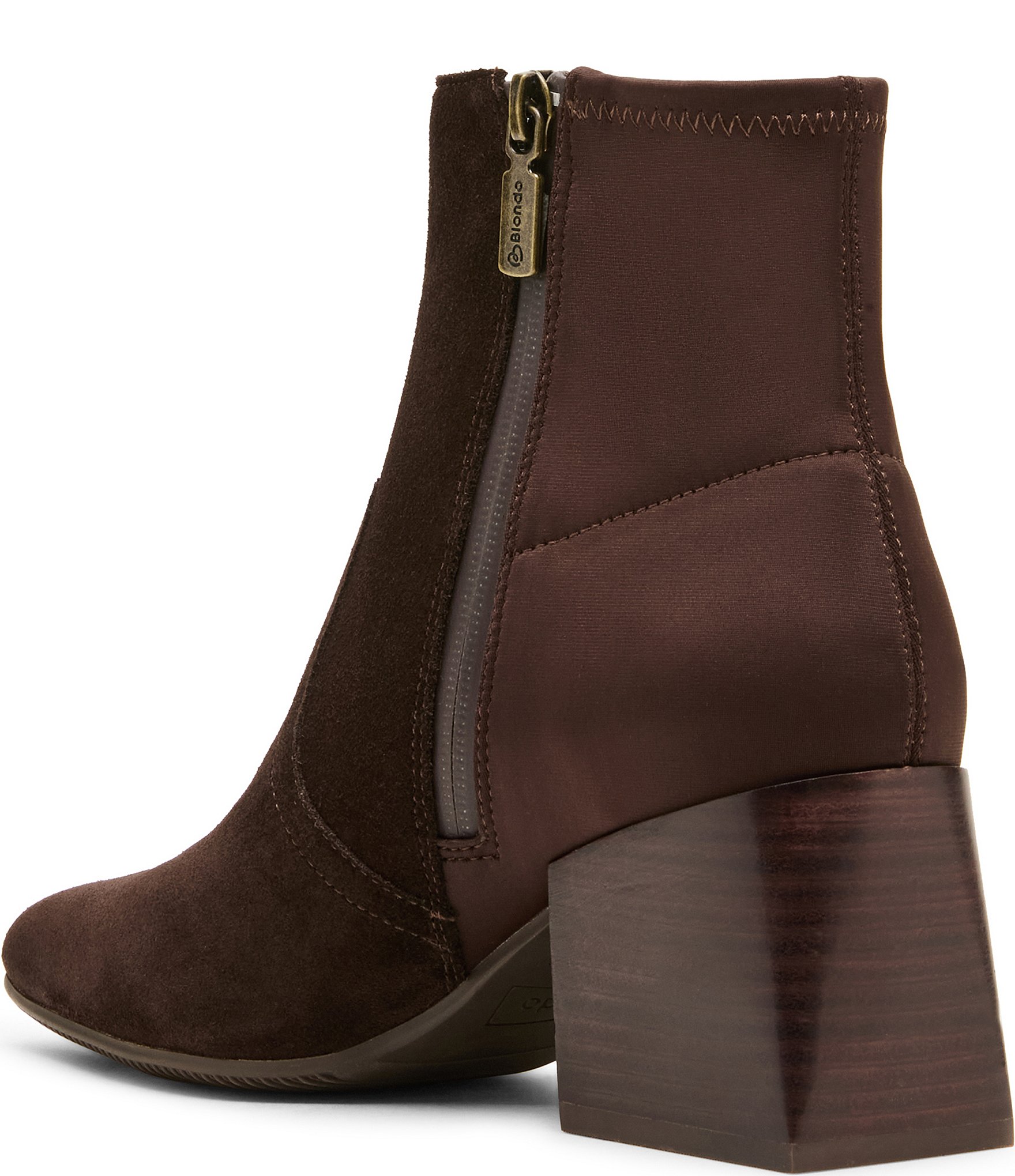 Blondo Tamira Waterproof Suede Stretch Booties