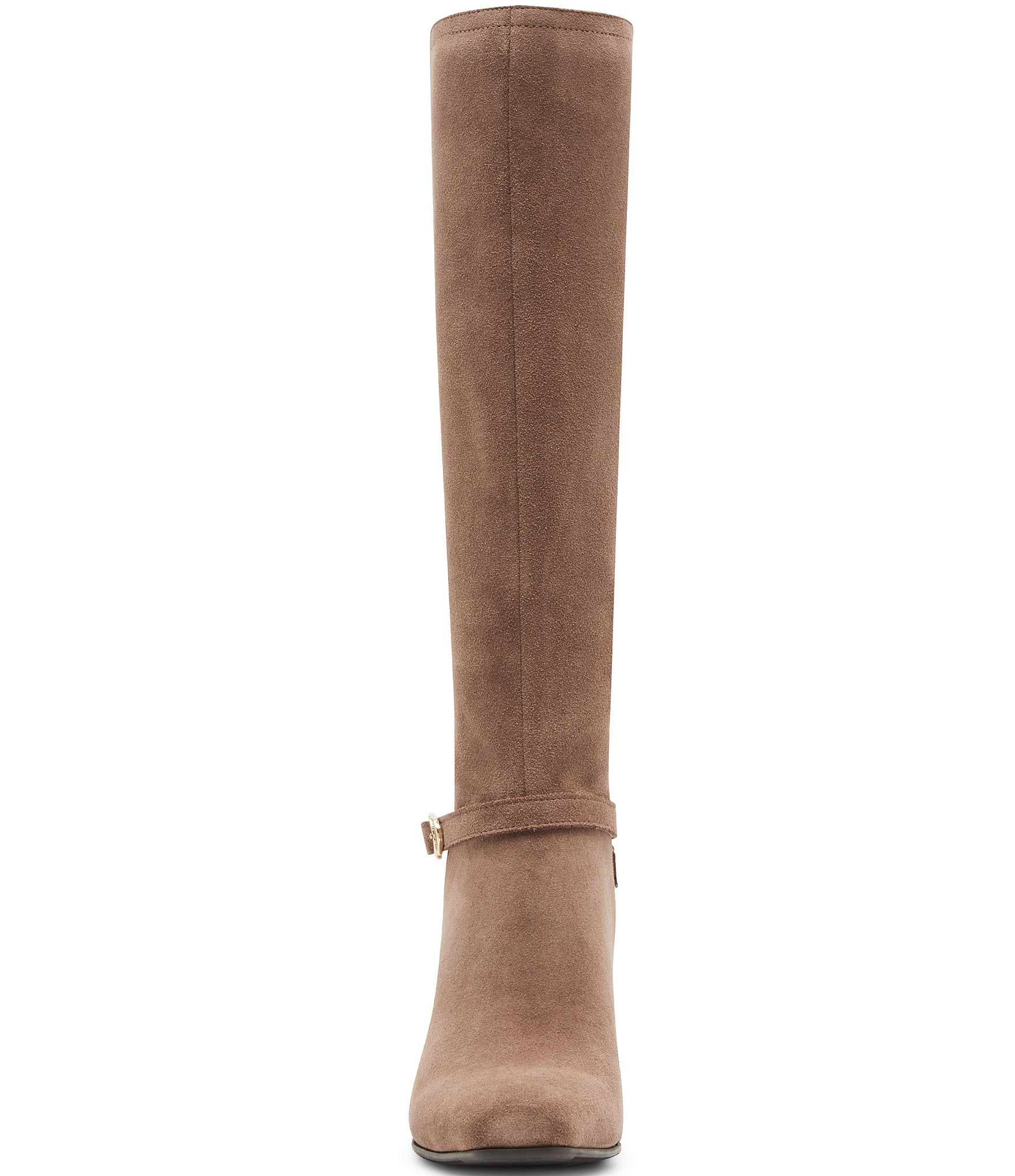 Blondo Twyla Waterproof Suede Stretch Back Tall Boots