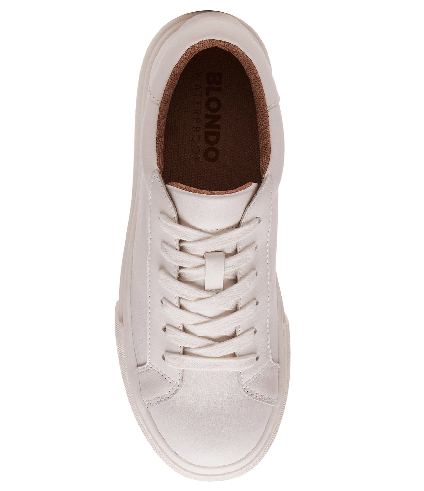 Blondo Venna Waterproof Leather Platform Sneakers