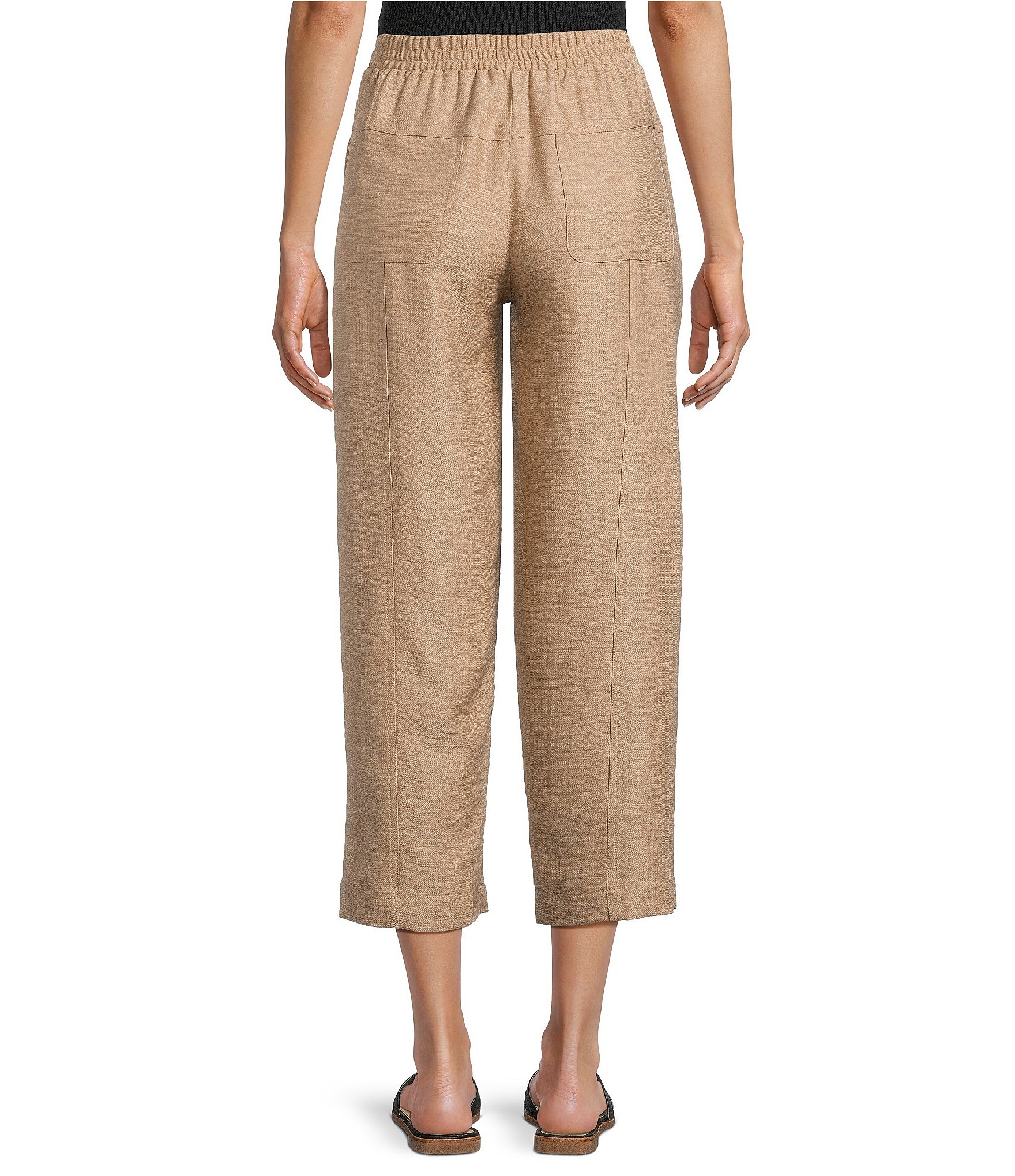 Blu Pepper Elastic Tie Front Lounge Pants