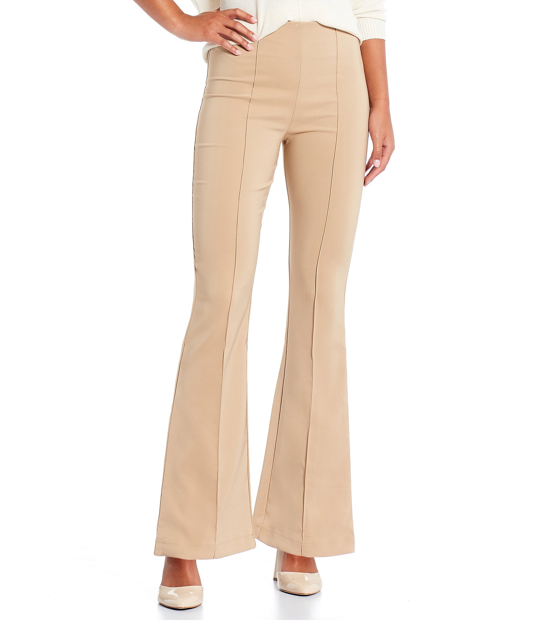 High Rise Flare Pants