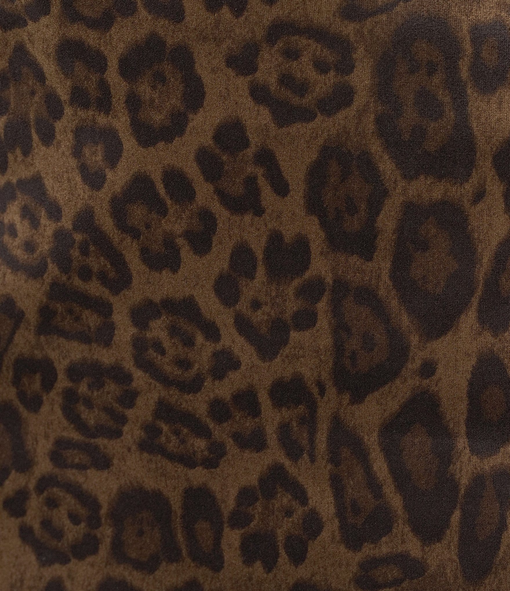 Blu Pepper Leopard Print Mini Skirt