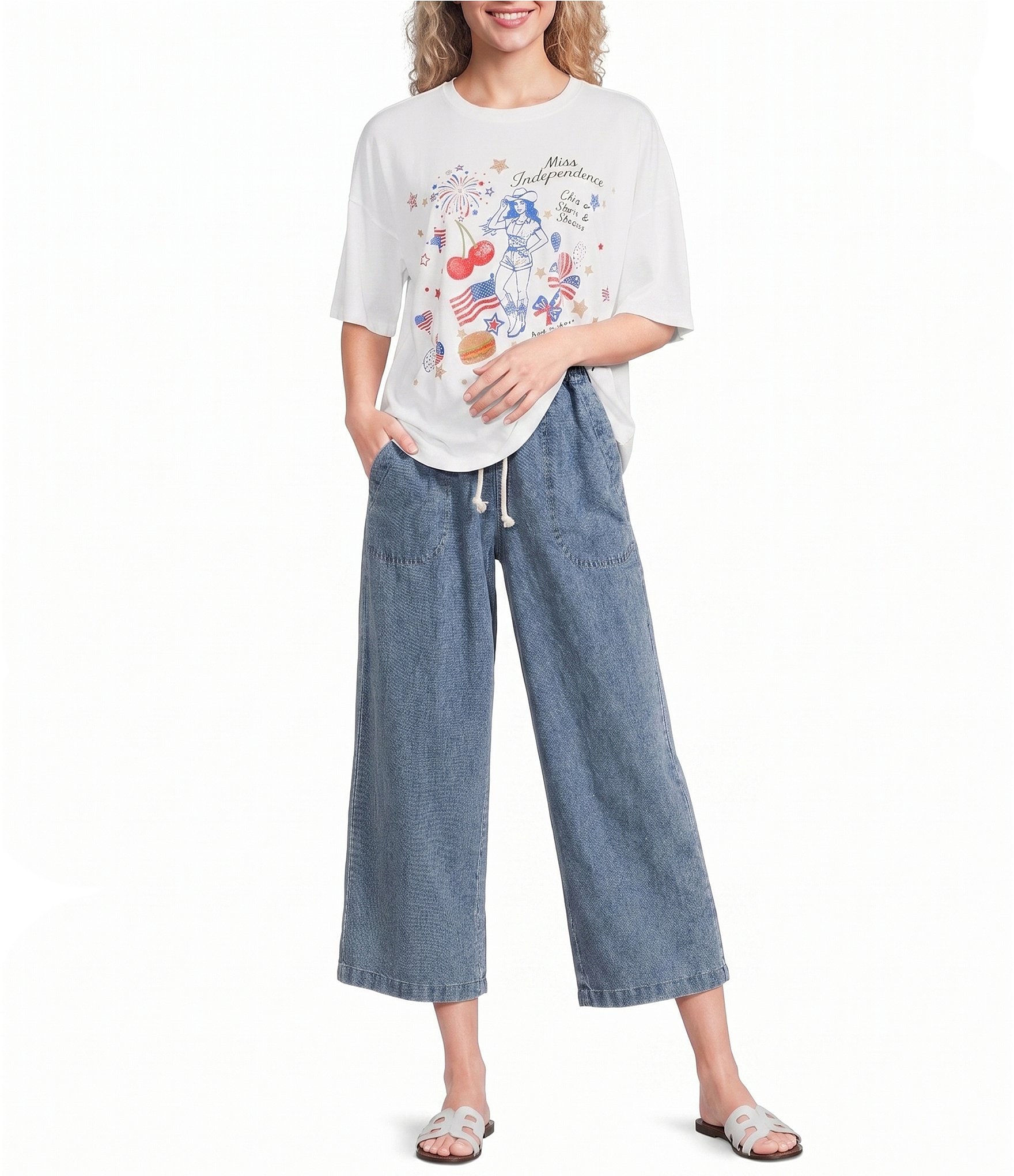 Blu Pepper Miss Independence Short Sleeve T-Shirt