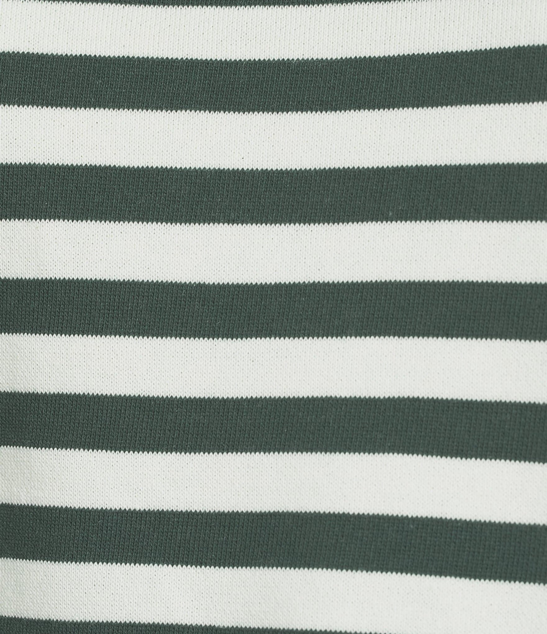 Blu Pepper Striped Boxy Long Sleeve Top