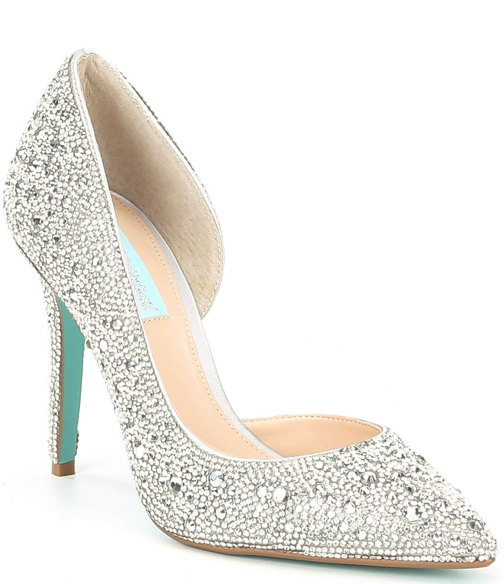 silver glitter shoes for wedding