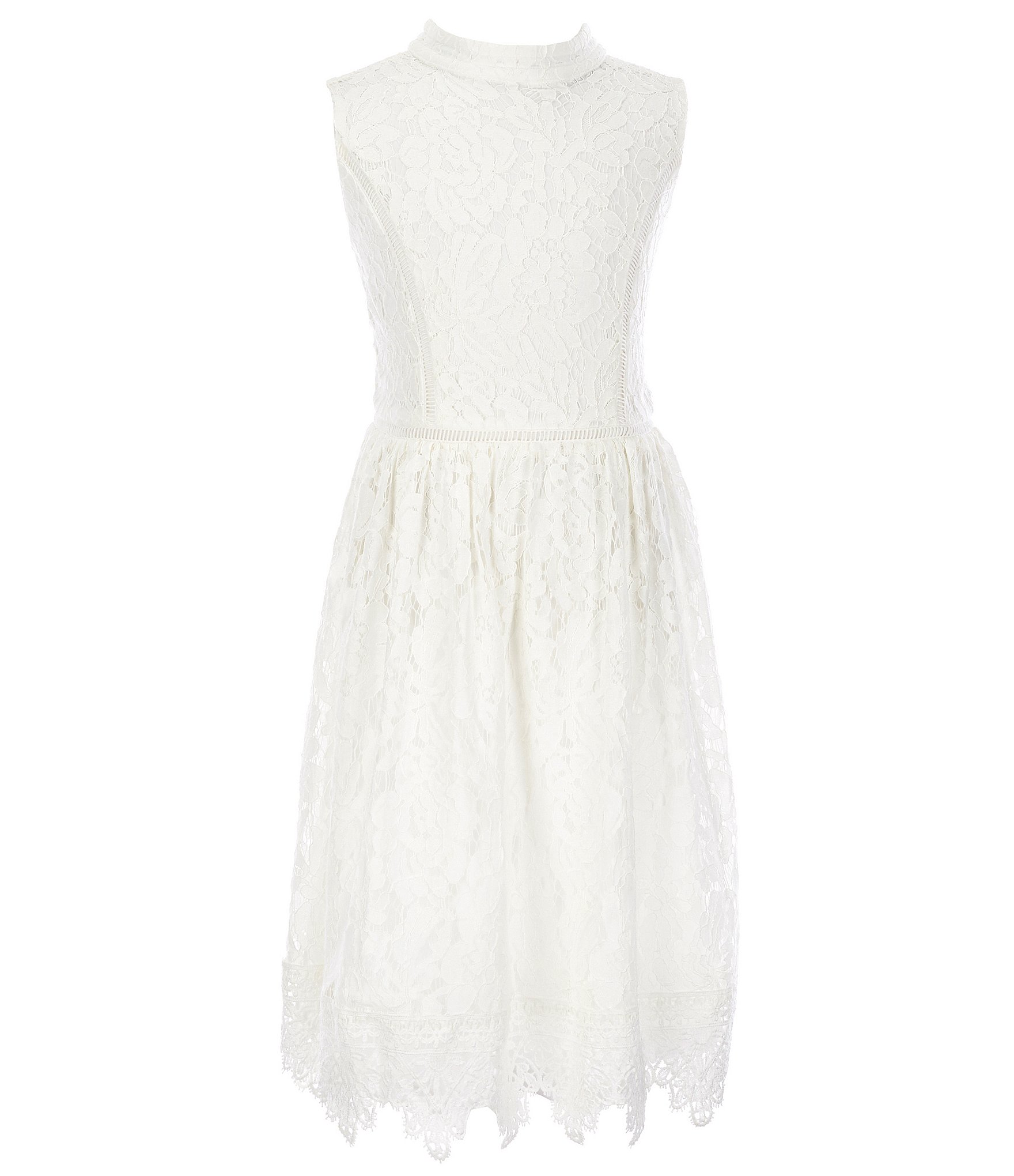 girls white party dresses