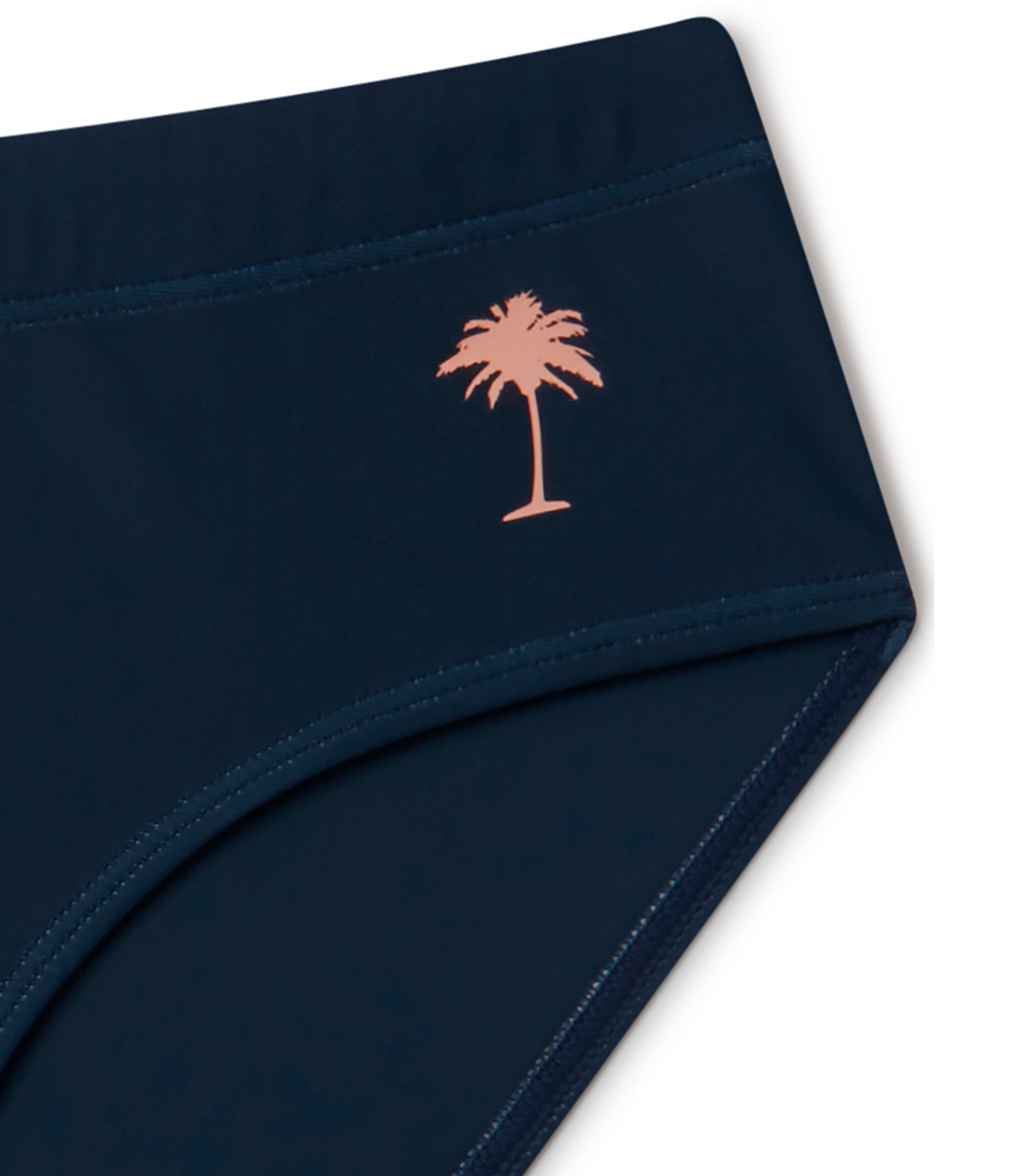 Boardies Navy/Orange Swim Brief