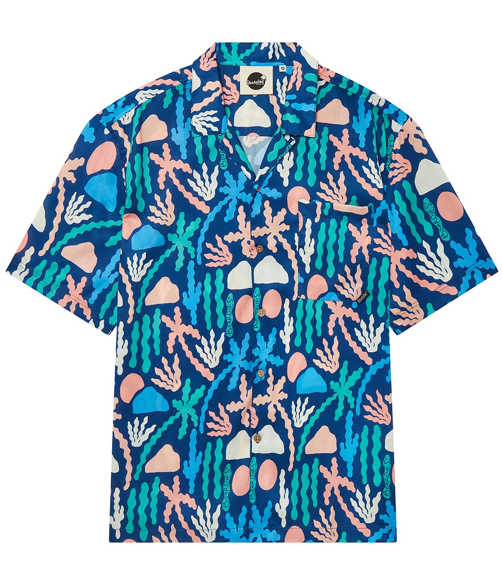 Boardies Palm Springs Woven Button Up Shirt
