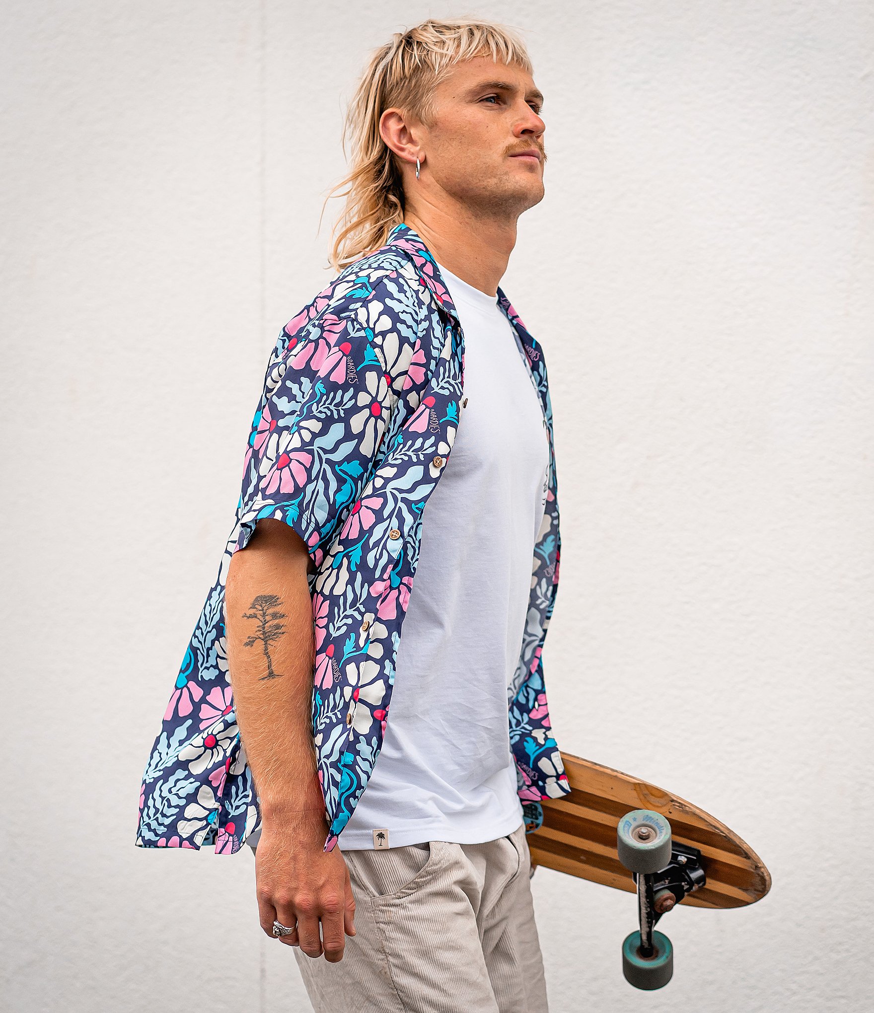 Boardies Short Sleeve Mellow Cab Camp Collar Shirt