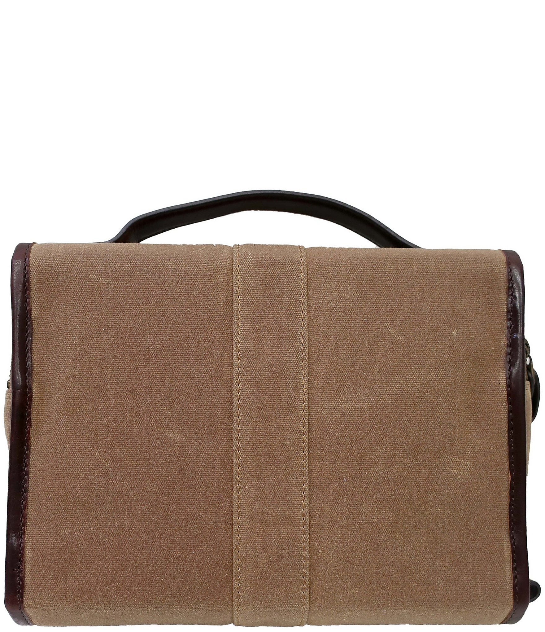 BOCONI Sloan Waxed Canvas Hanging Travel Kit