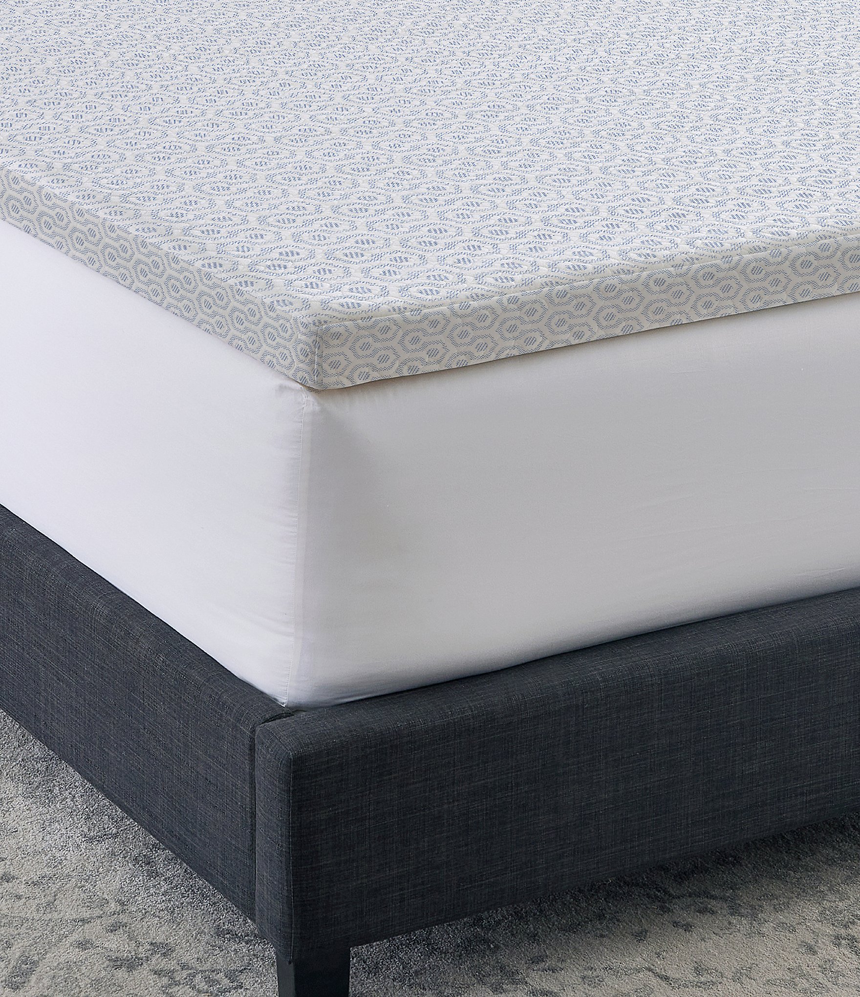 BodiPEDIC 3-Inch Cooling Supreme Memory Foam Mattress Bed Topper