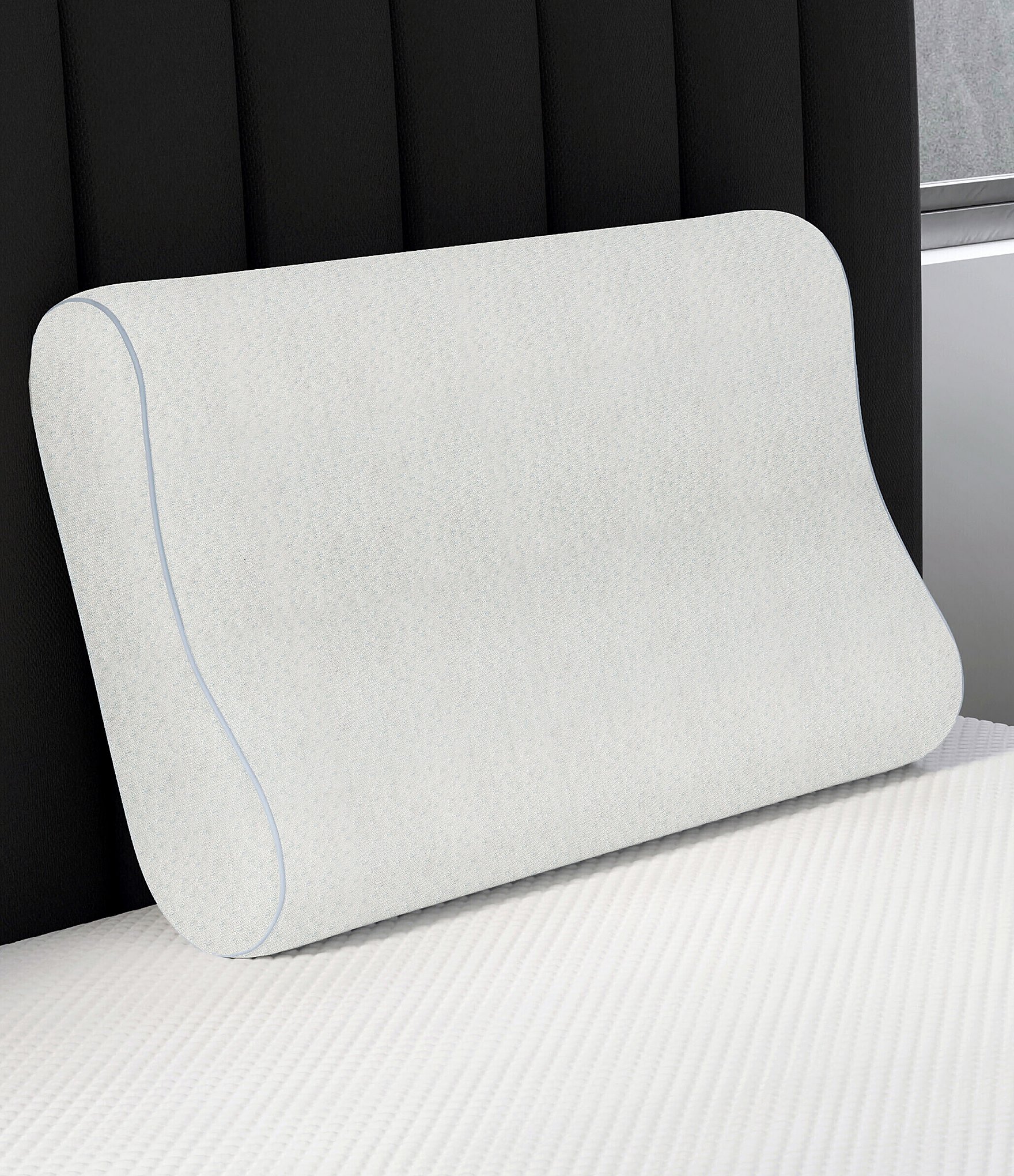 BodiPEDIC Super Cooling Gel-Infused Contour Memory Foam Bed Pillow | Dillard's