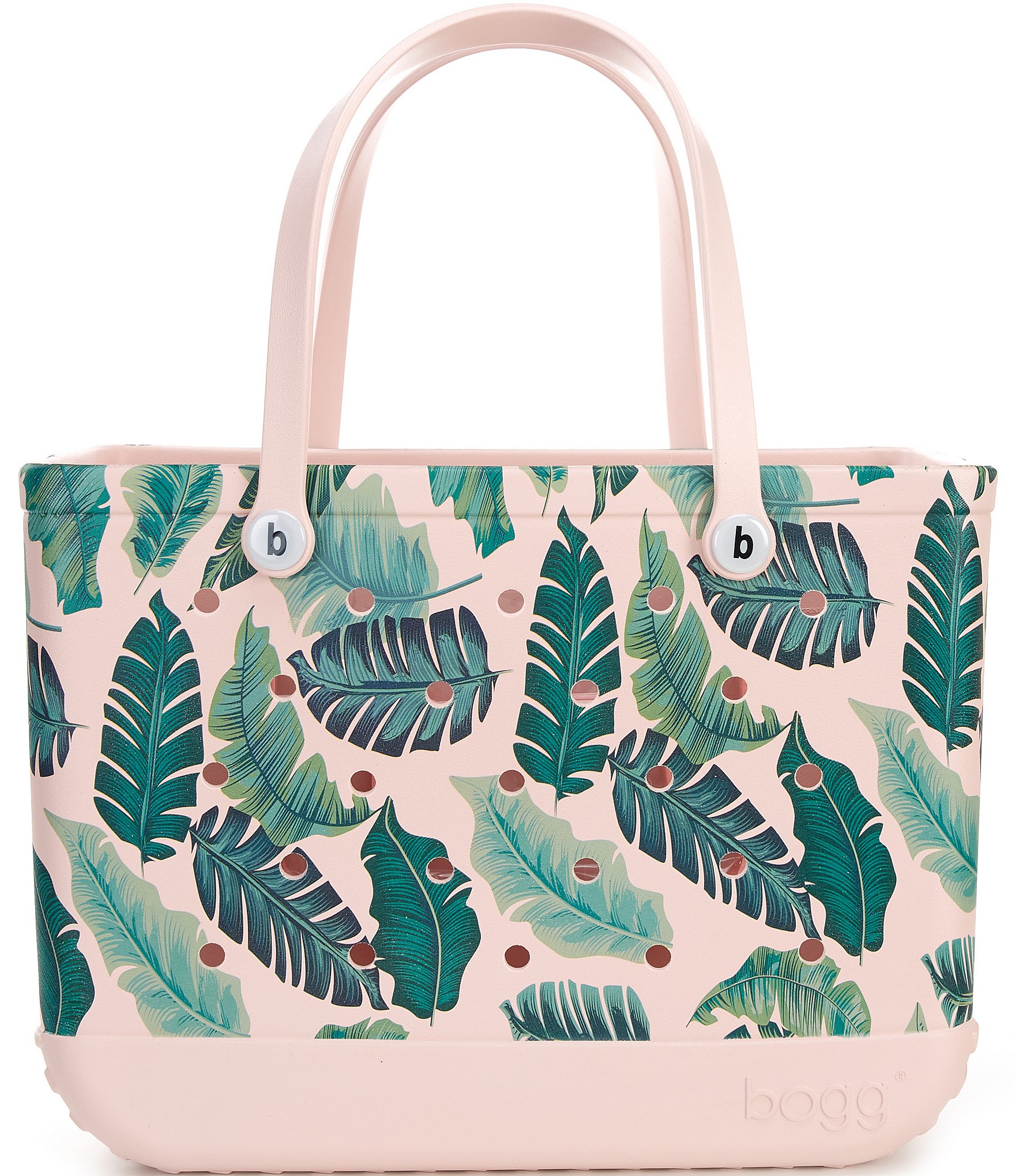NWT Baby Bogg Bag Palm Leaf Print Limited Edition Small Tote 