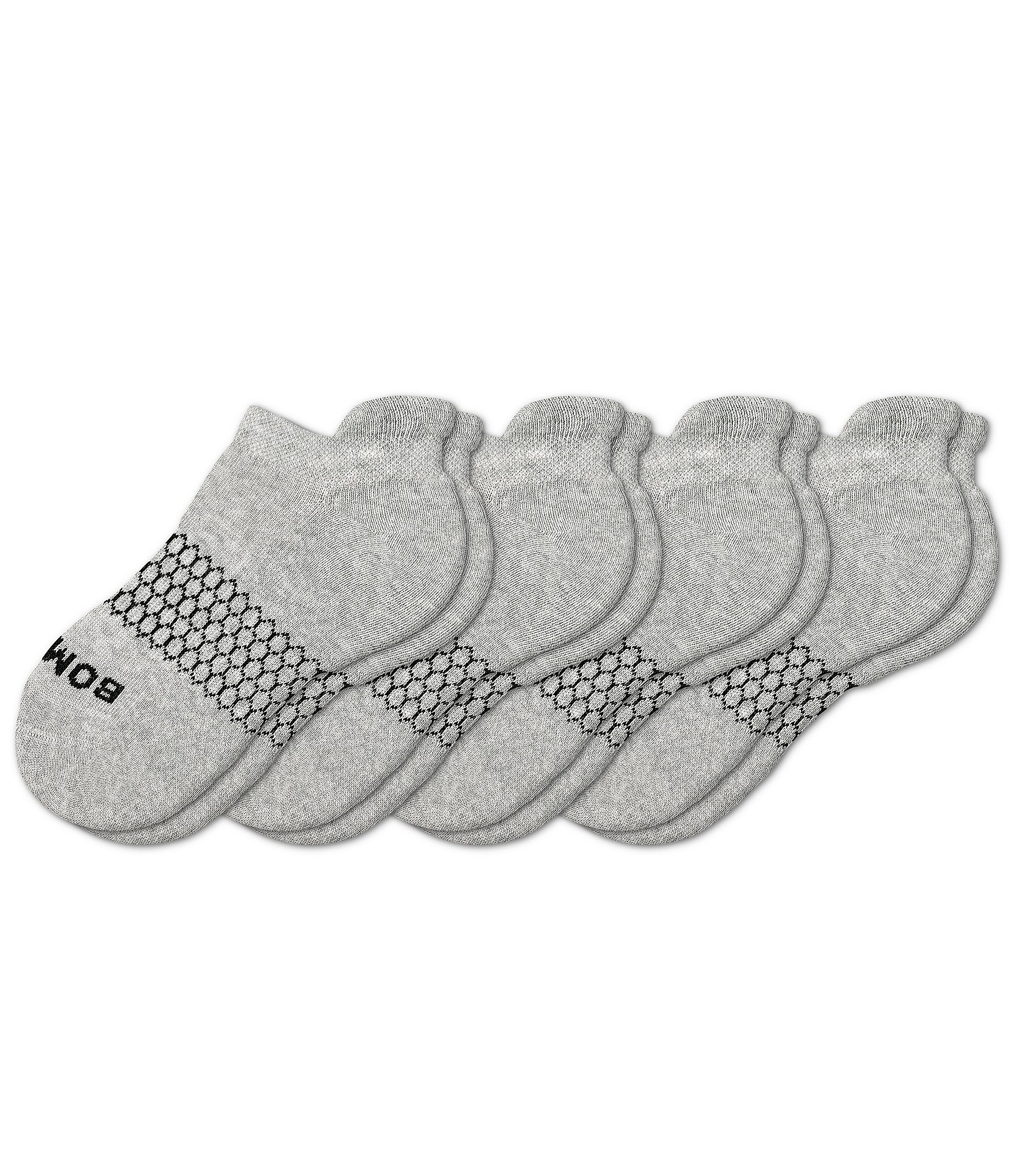 Bombas Big Kids Youth Solid Ankle 4Pack Socks Dillard's
