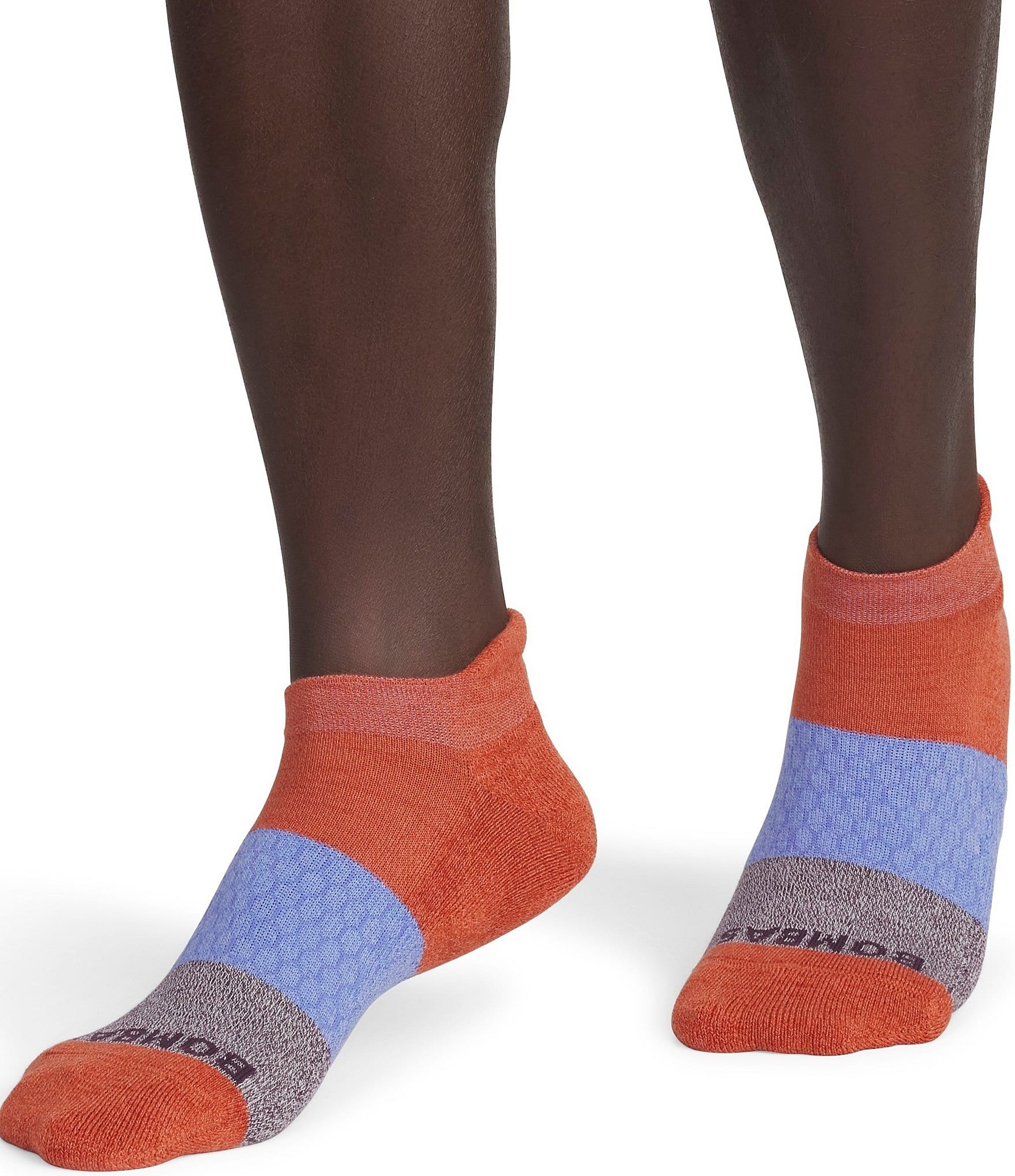 2 Paia (4 Calze) Bombas Tri-Block Alla Caviglia Donna Medium Nero Antracite