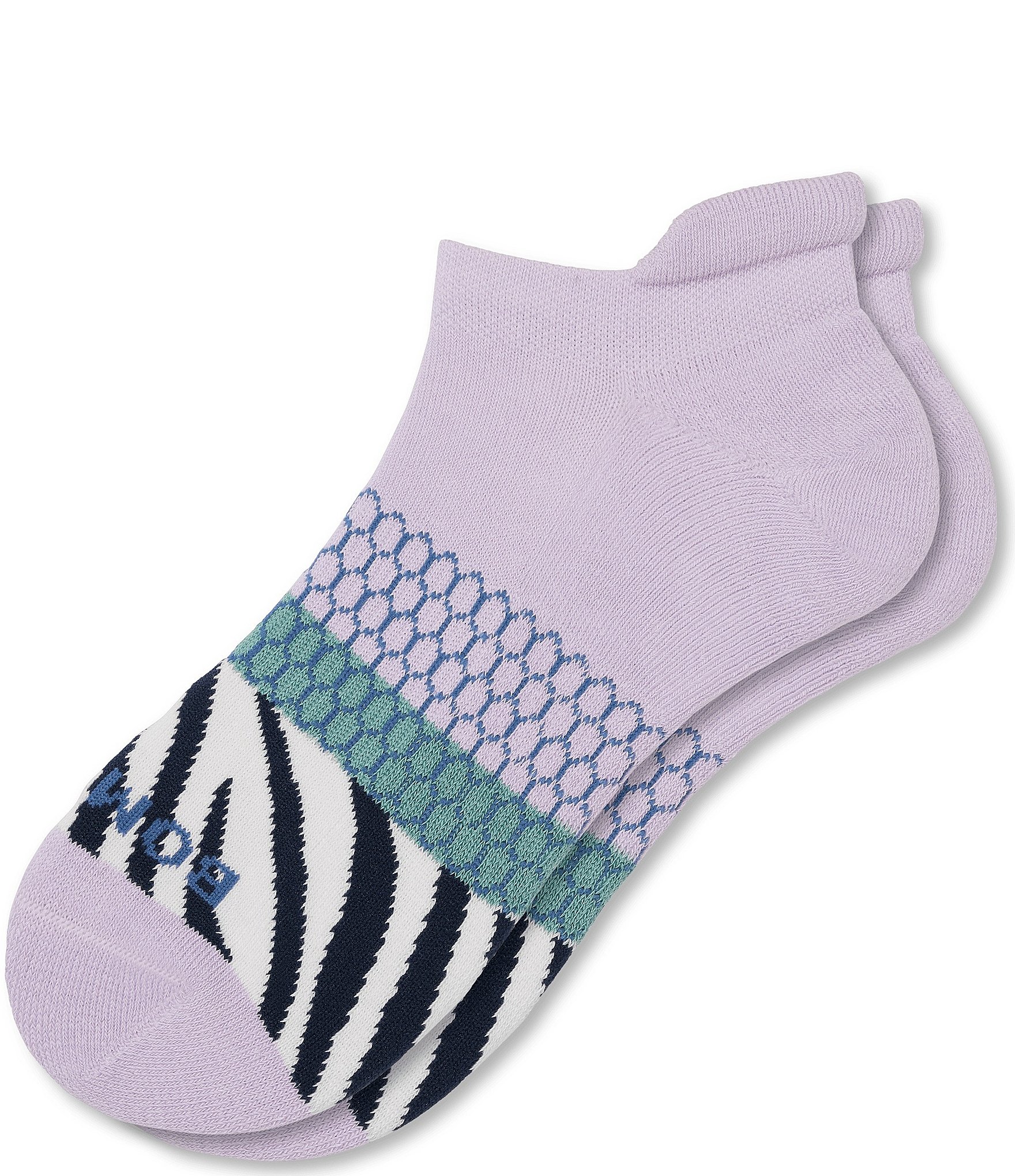 Bombas Zebra Colorblock Ankle Socks | Dillard's