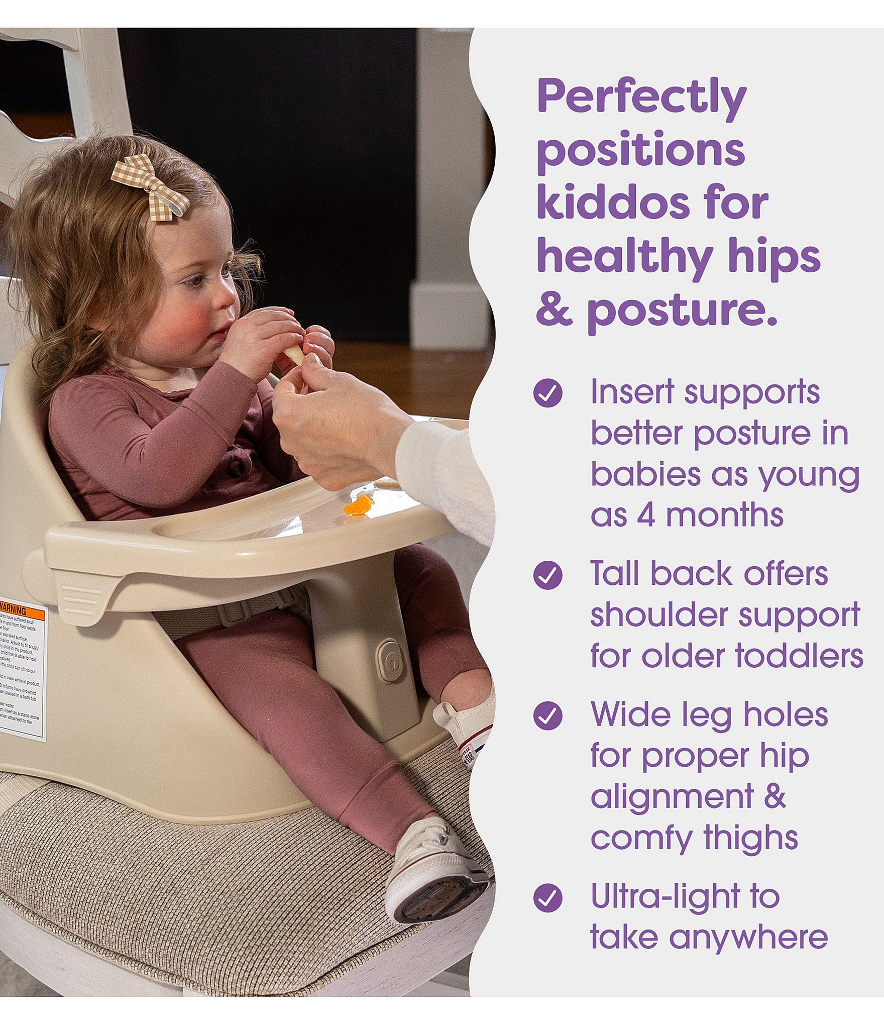 Boppy Proper Posture Floor & Booster Seat