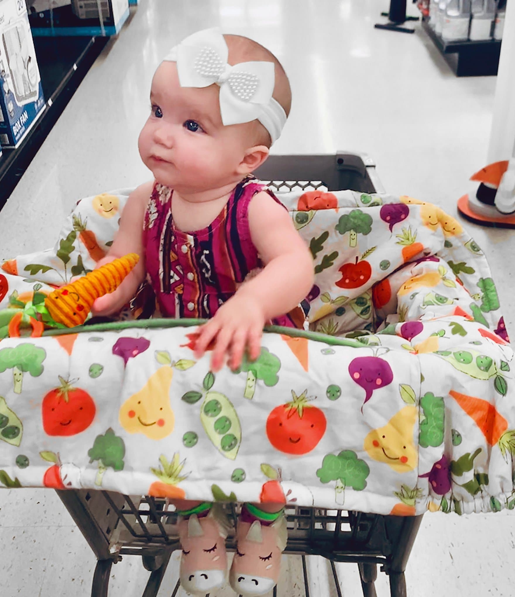 Boppy Shopping Cart Cover - Farmers Market