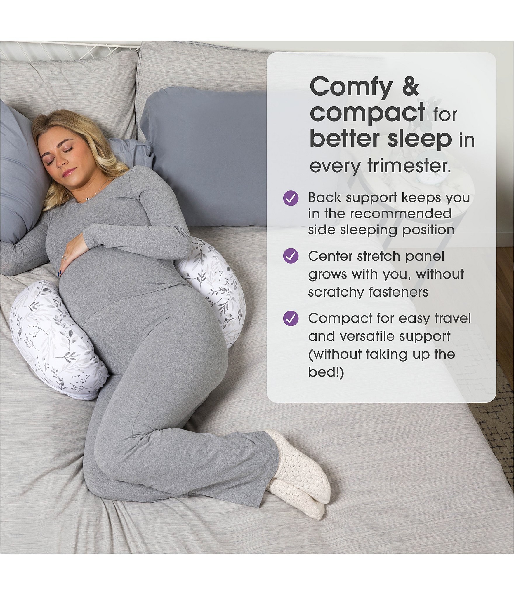 Boppy Side Sleeper Pregnancy Pillow