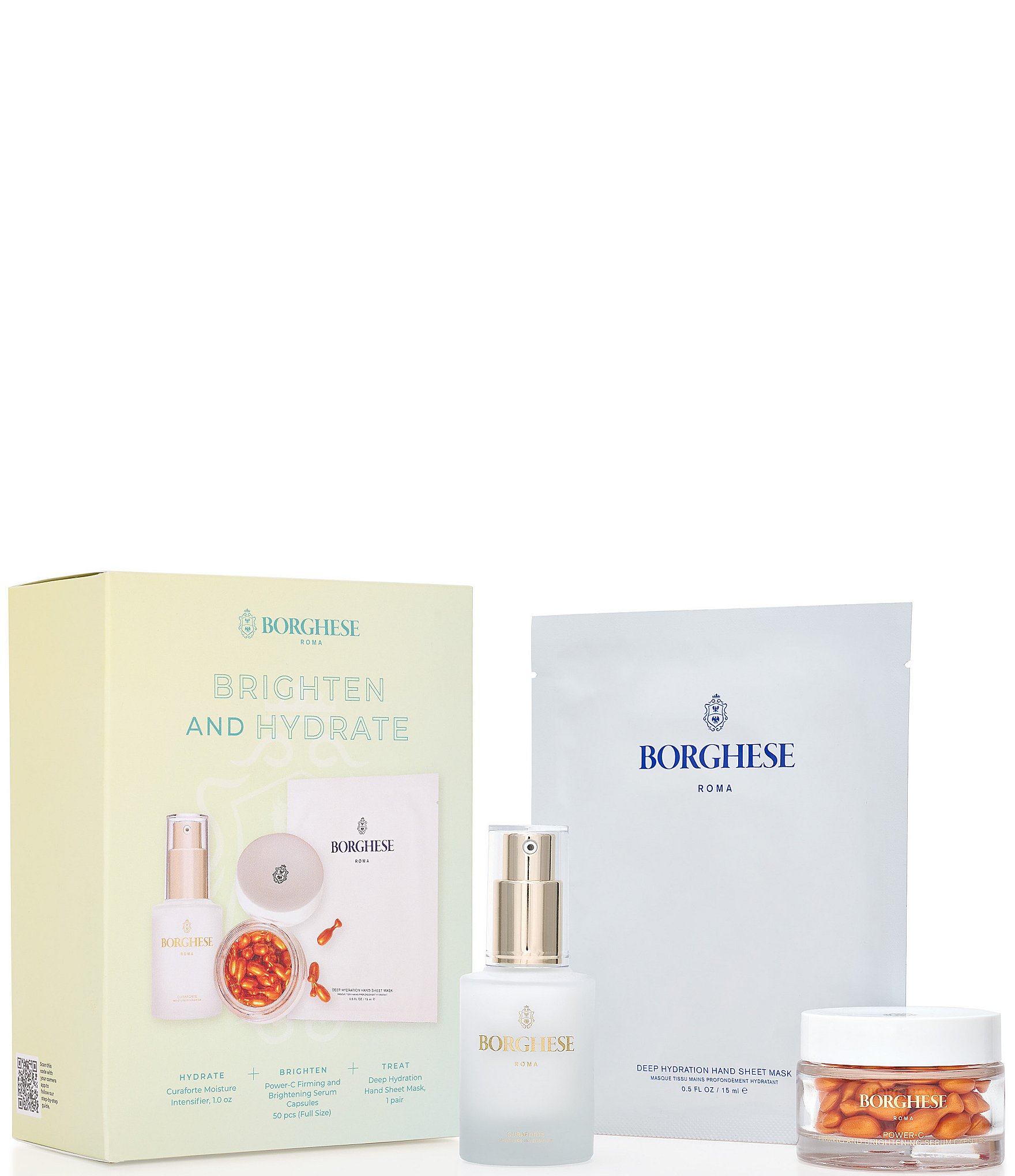 Borghese Brighten & Hydrate Skin Care Set