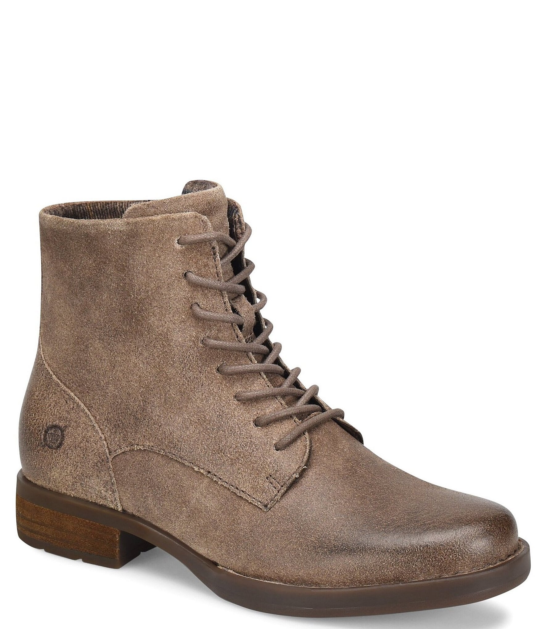 Born bley suede sales buckle boot