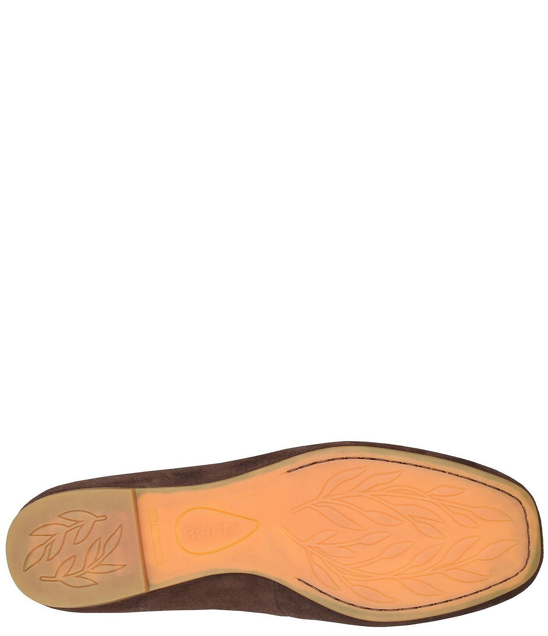 Born Brylee Suede Criss-Cross Straps Ballet Flats