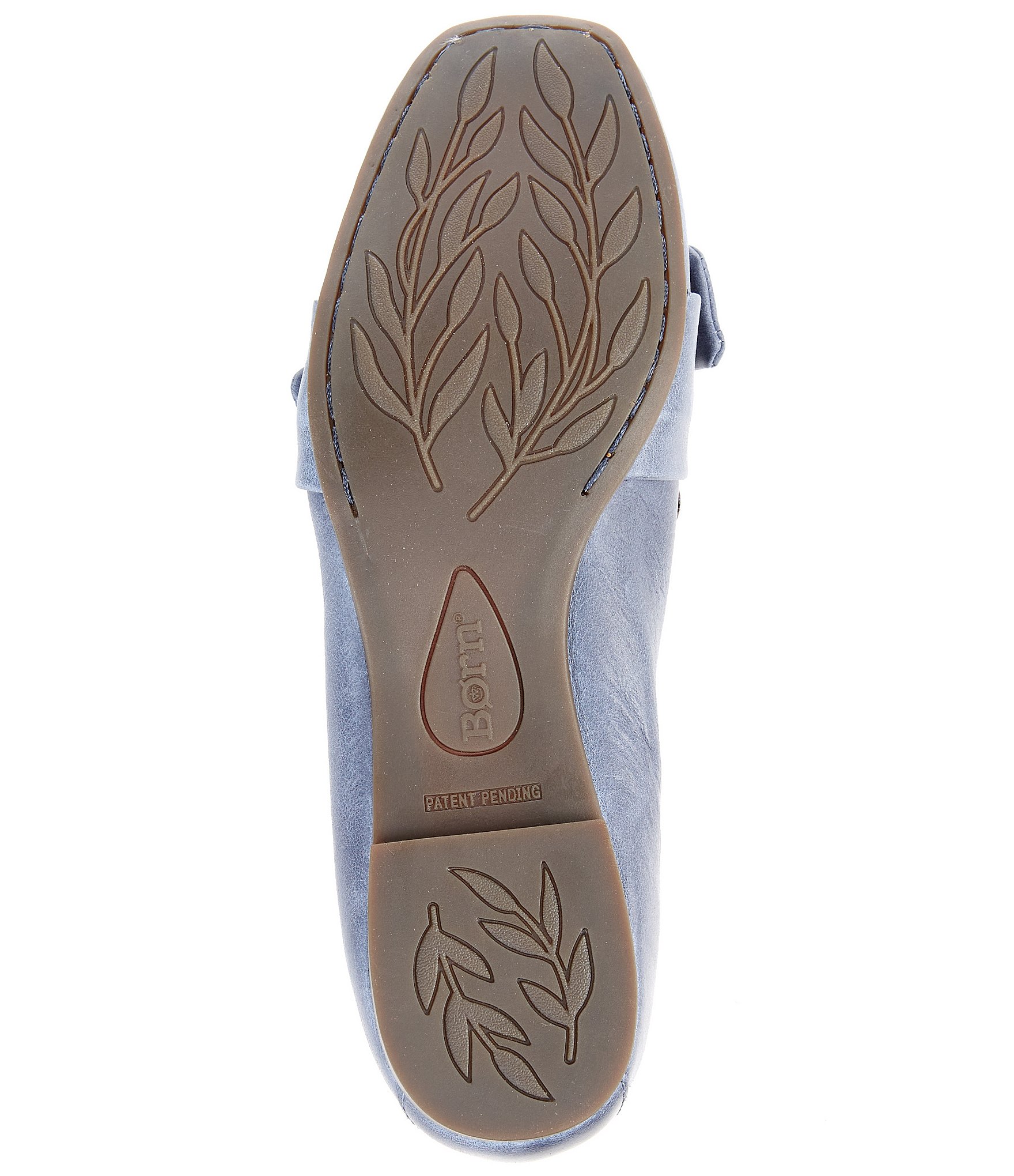 Born Carrine Bow Detail Leather Slip On Loafers