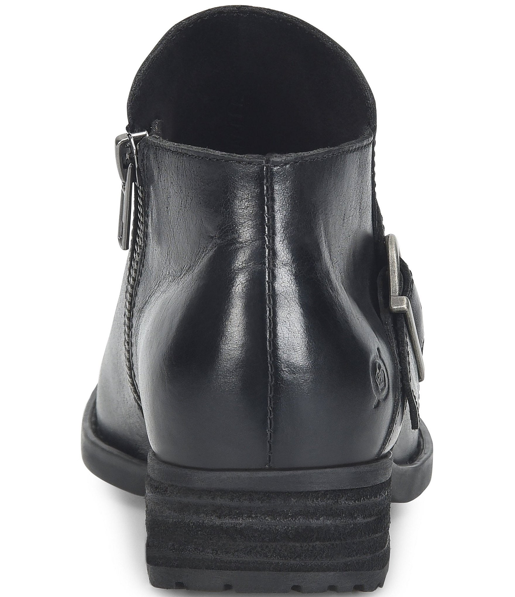 Born Kace Leather Ankle Booties