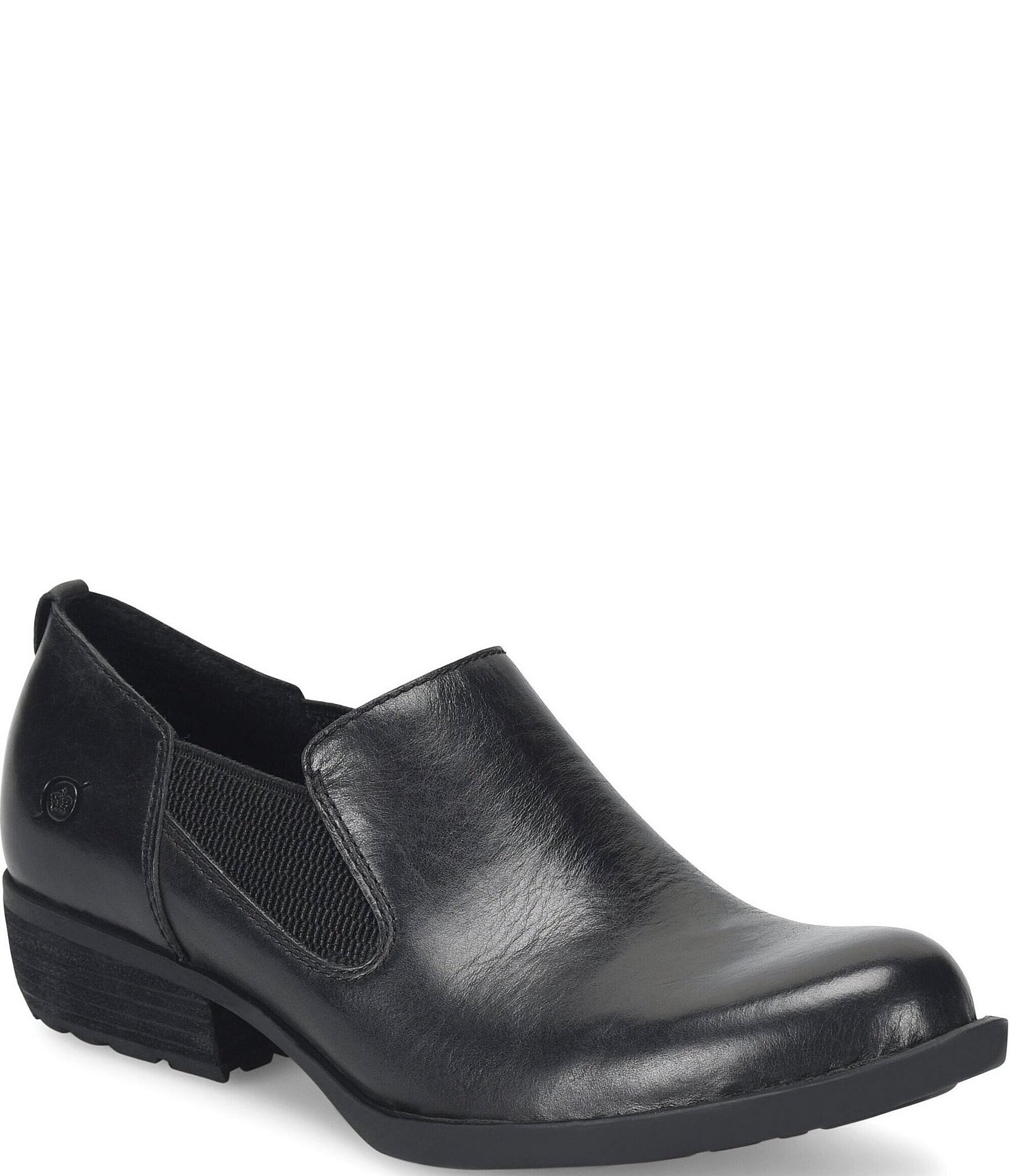 Born Kade Leather Slip Ons | Dillard's