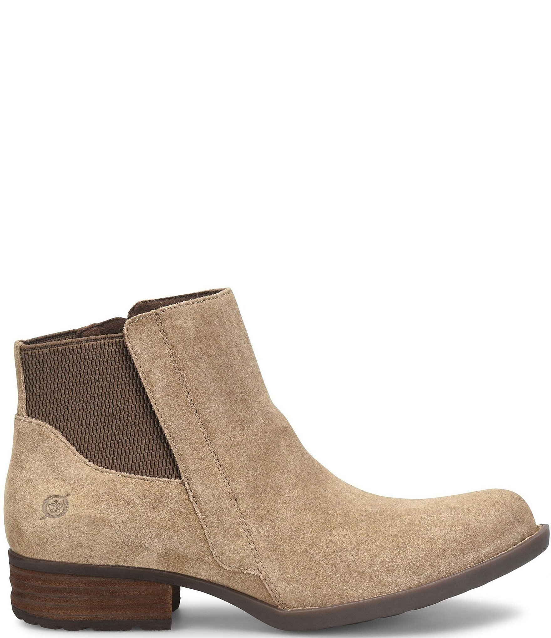 Born Kendyl Suede Chelsea Booties