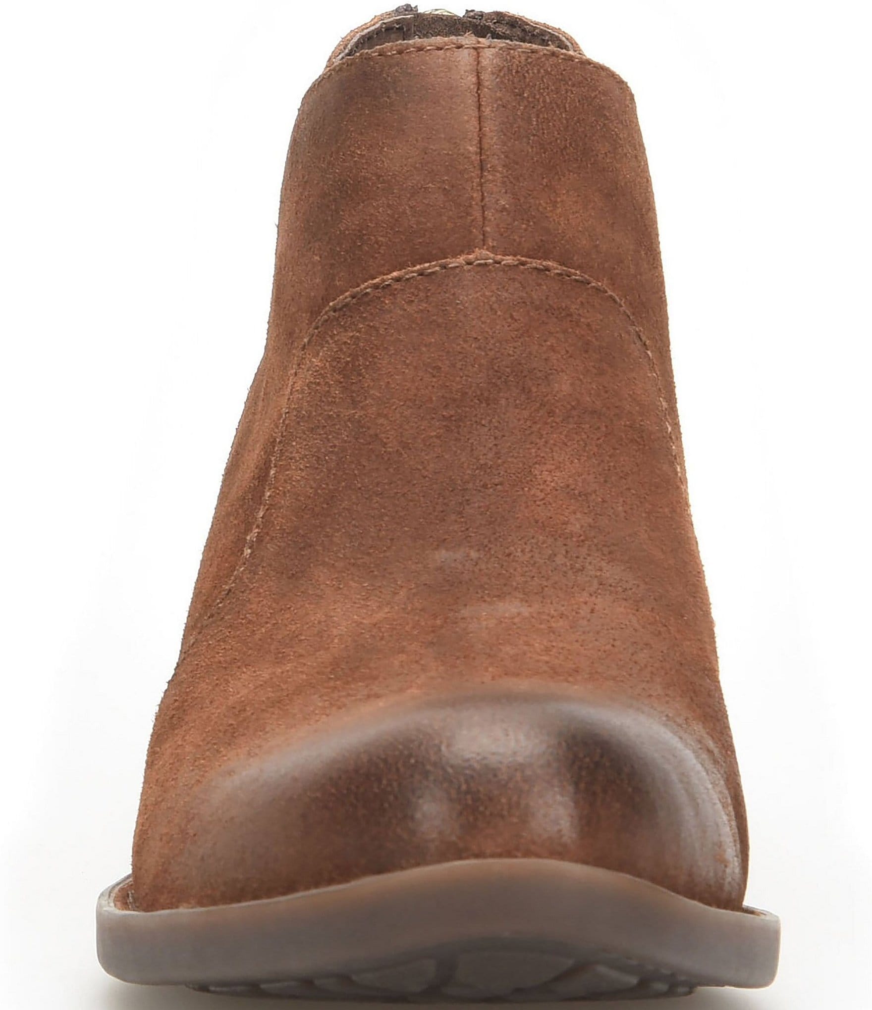 Born Kerri Distressed Suede Booties