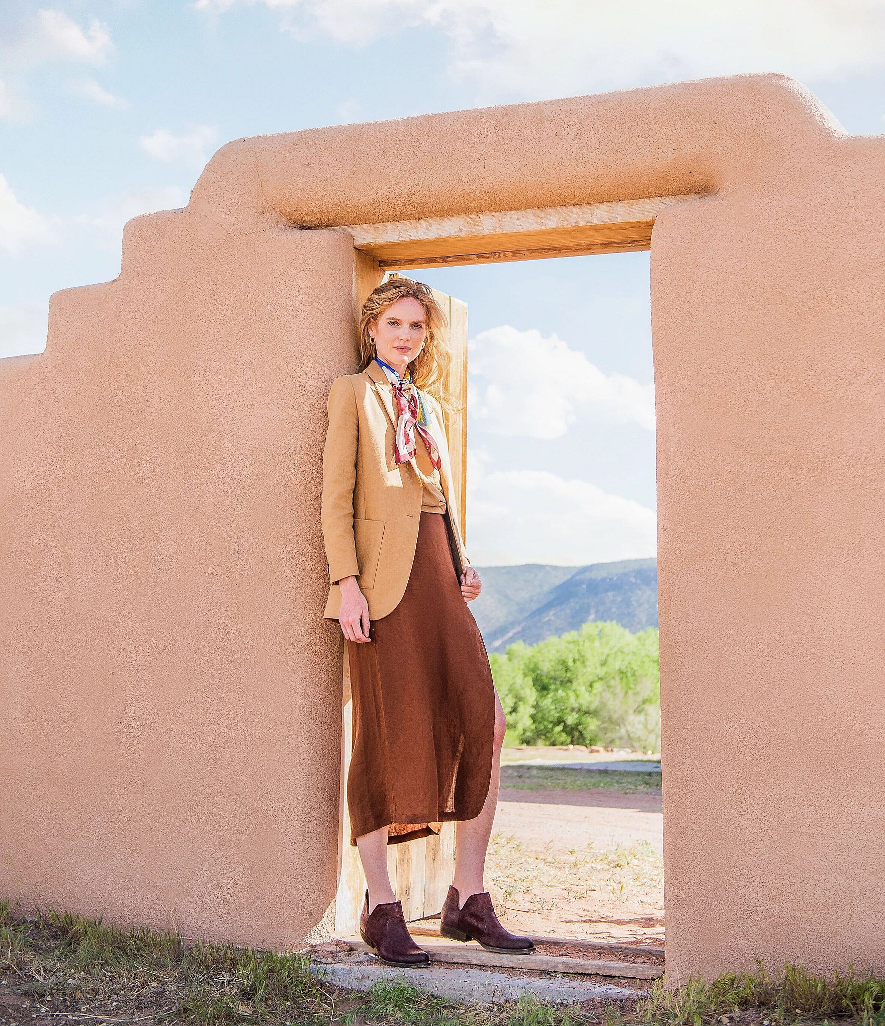 Born Kerri Distressed Suede Booties