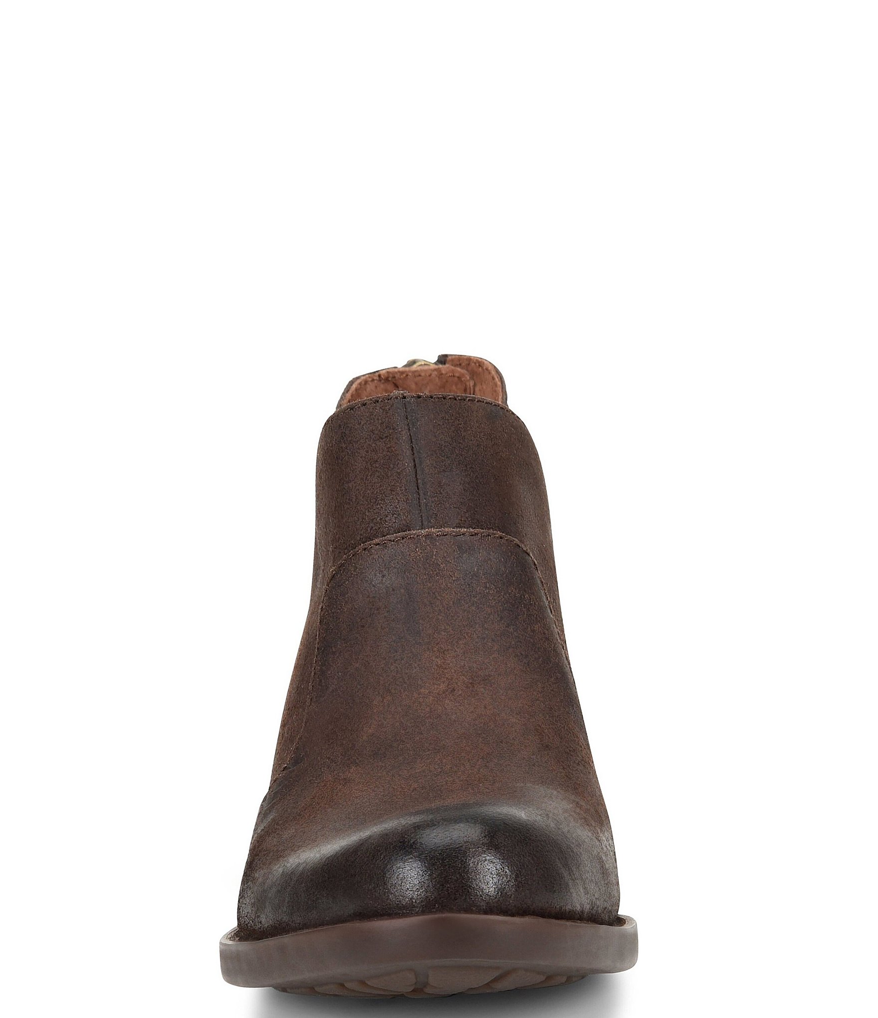 Born Kerri Distressed Suede Booties