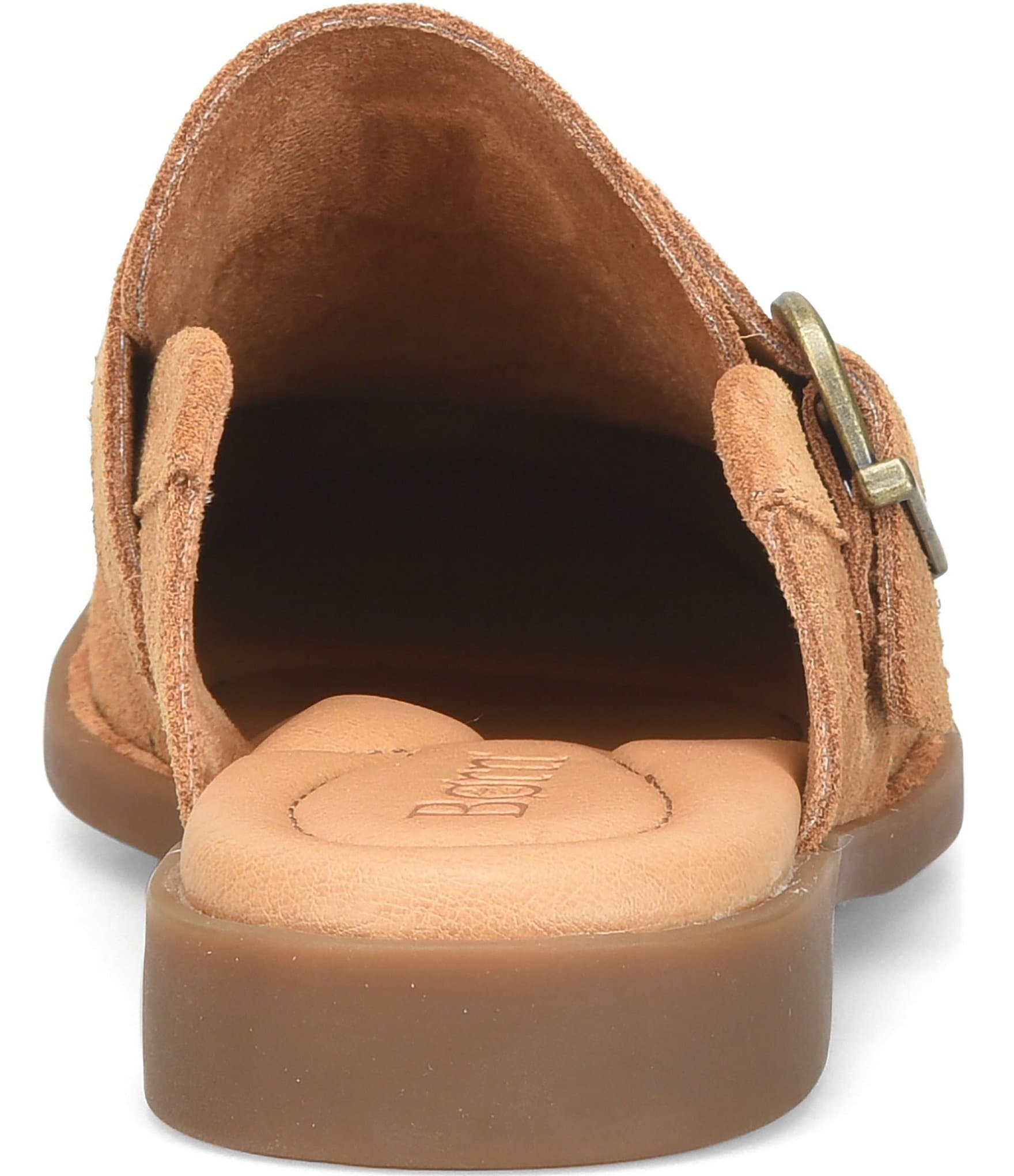 Born Meg Suede Buckle Mules