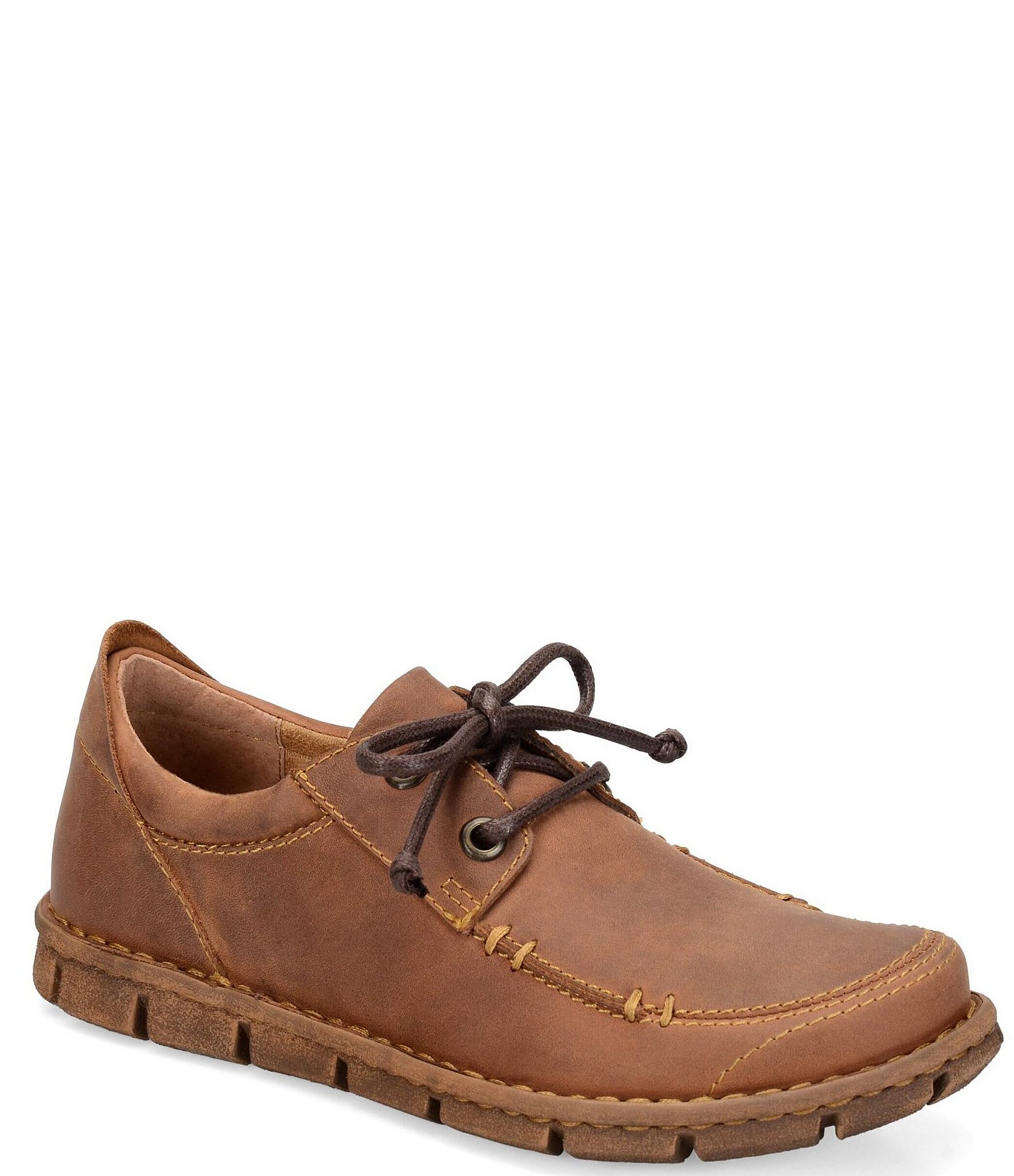 Born Men's Joel Oiled Leather Lace-Up Shoes | Dillard's