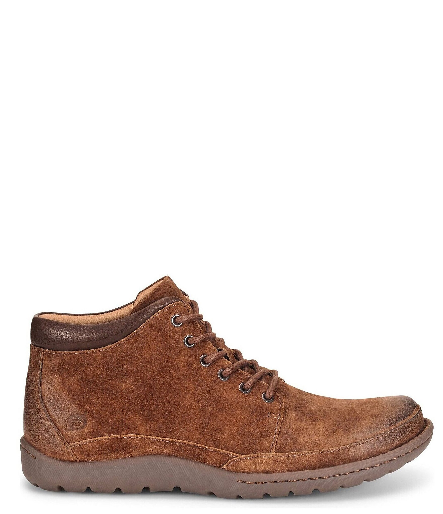 Born Men's Nigel Suede Lace-Up Boots