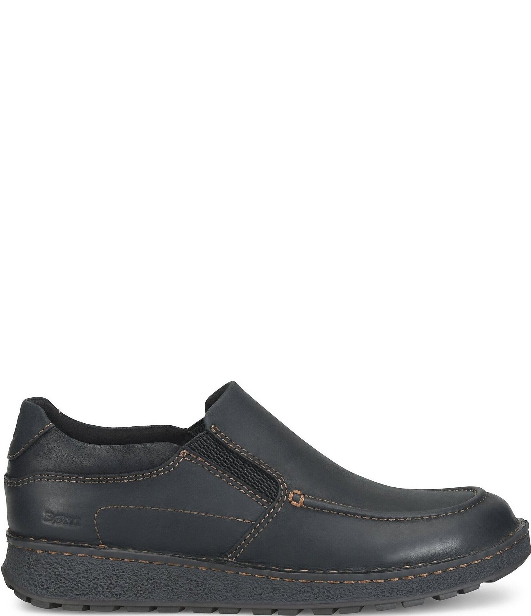 Born Men's Reagan Waterproof Leather Slip-Ons