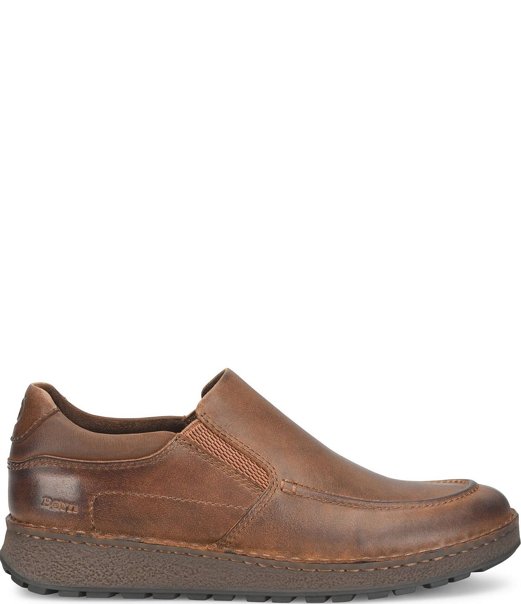 Born Men's Reagan Waterproof Leather Slip-Ons