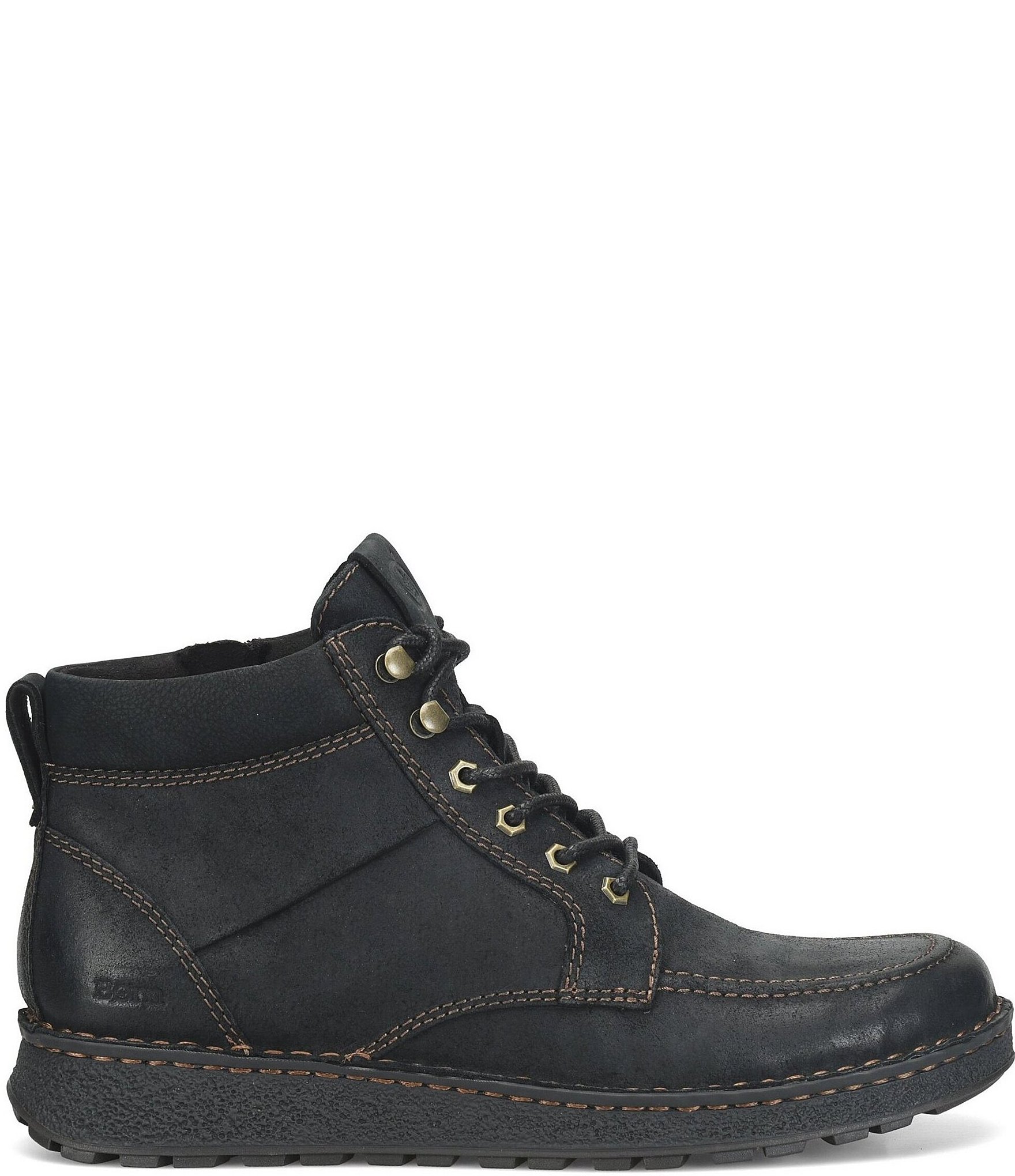 Born Men's Rex Distressed Suede Leather Boots