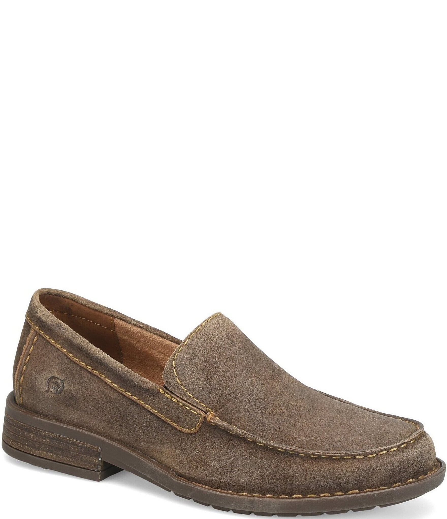 Vionic Earl Men\'s Leather Slip On Loafers Casual Shoes Tan Size 9.5 Uptown Loafer - Vionic – Nautical Wheelers Oriental & New Bern main image 2