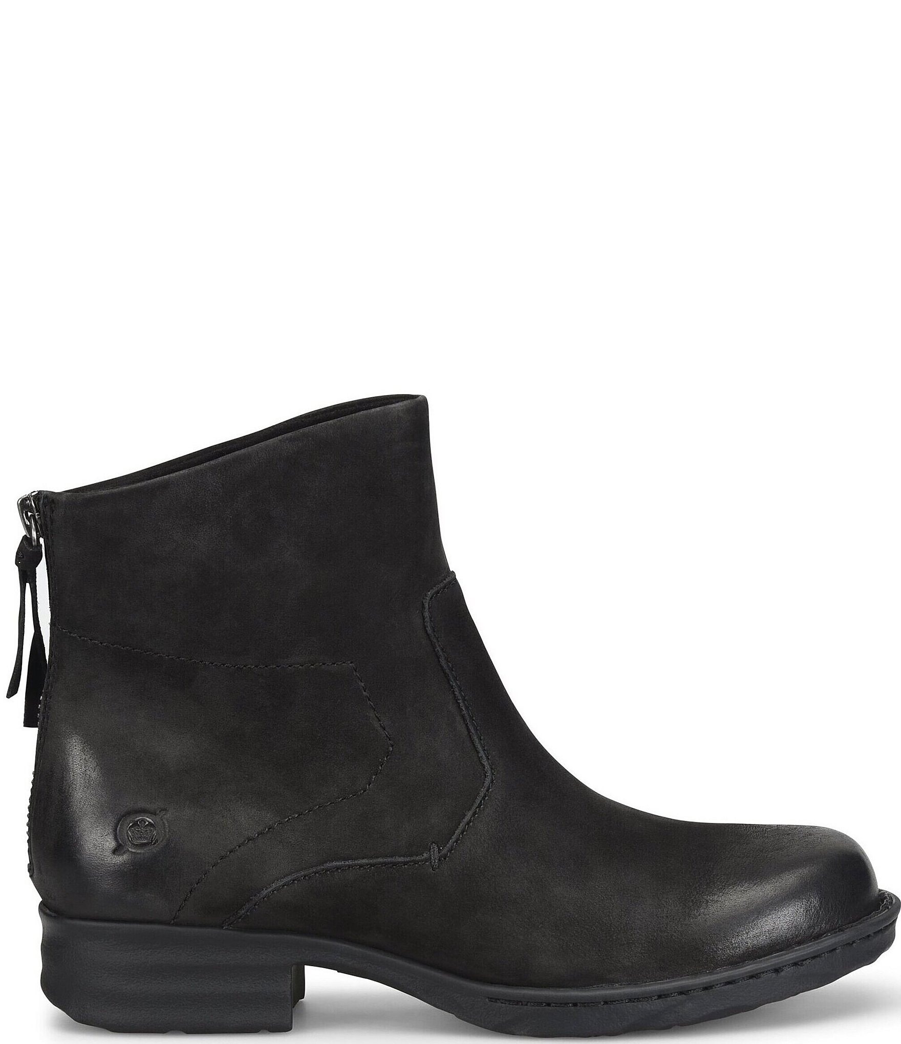 Born Mercado Soft Finish Leather Booties