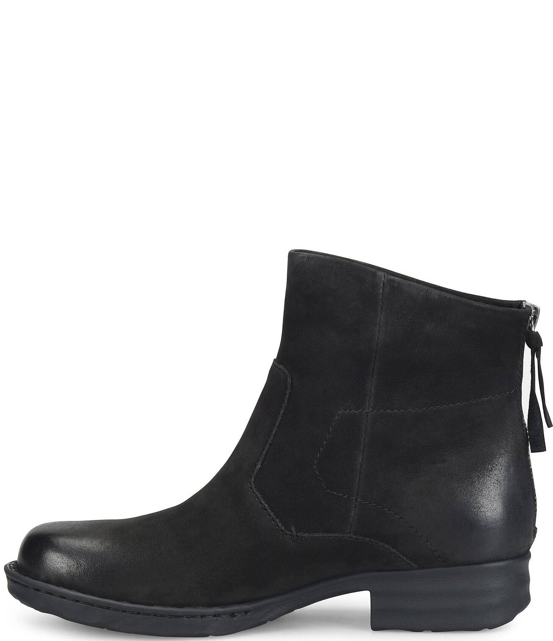 Born Mercado Soft Finish Leather Booties